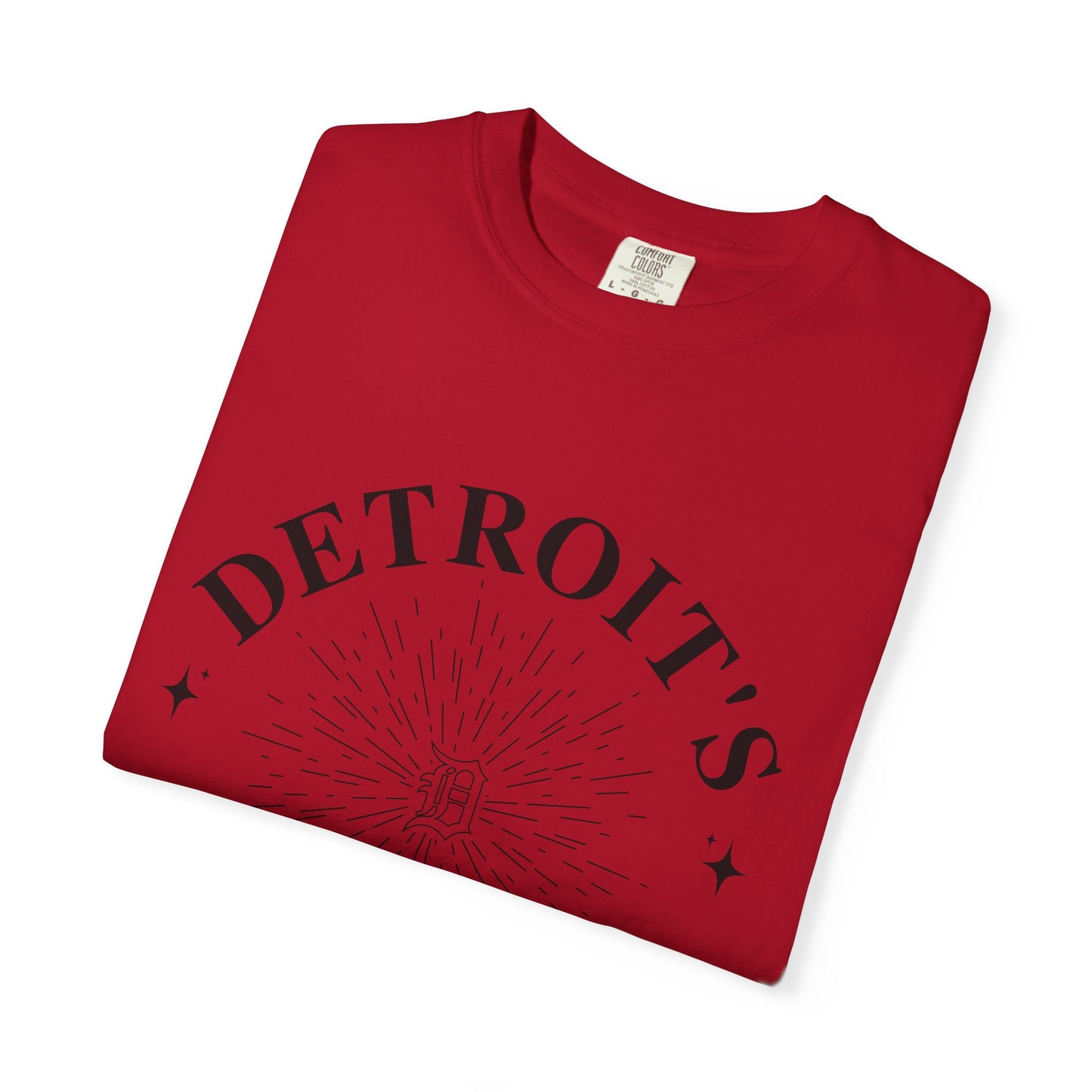 Detroit's Finest T-Shirt | Unisex Garment-Dyed Tee for Streetwear, Gifts, Casual Wear, Festivals, Everyday Comfort