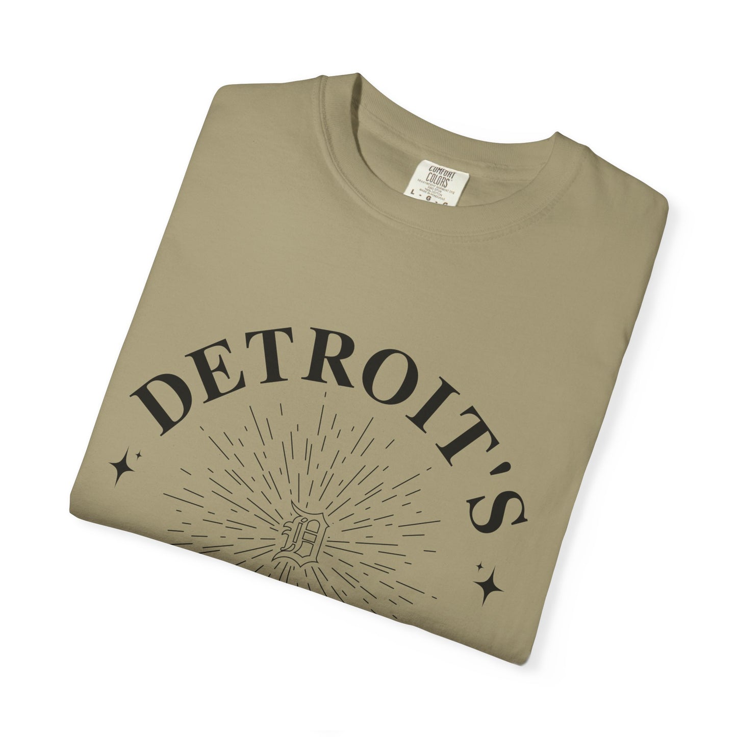 Detroit's Finest T-Shirt | Unisex Garment-Dyed Tee for Streetwear, Gifts, Casual Wear, Festivals, Everyday Comfort