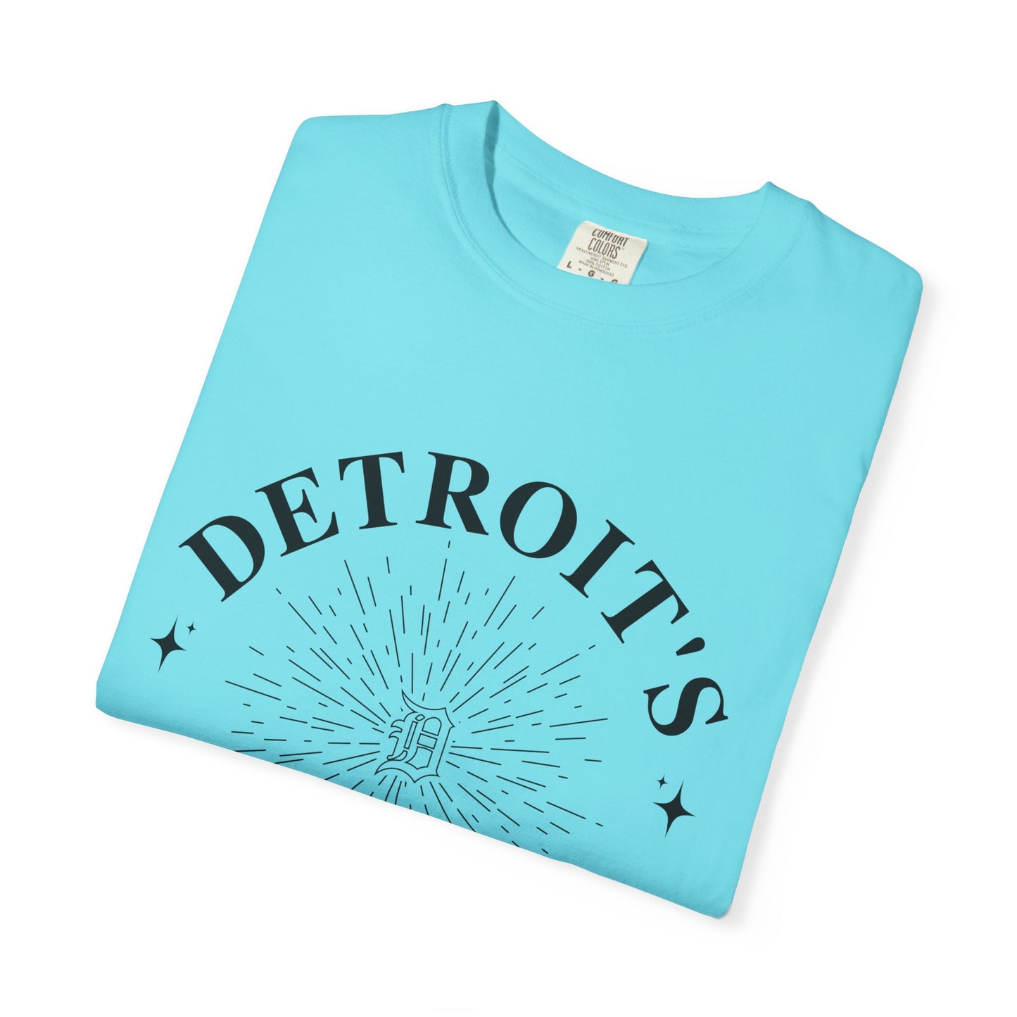 Detroit's Finest T-Shirt | Unisex Garment-Dyed Tee for Streetwear, Gifts, Casual Wear, Festivals, Everyday Comfort