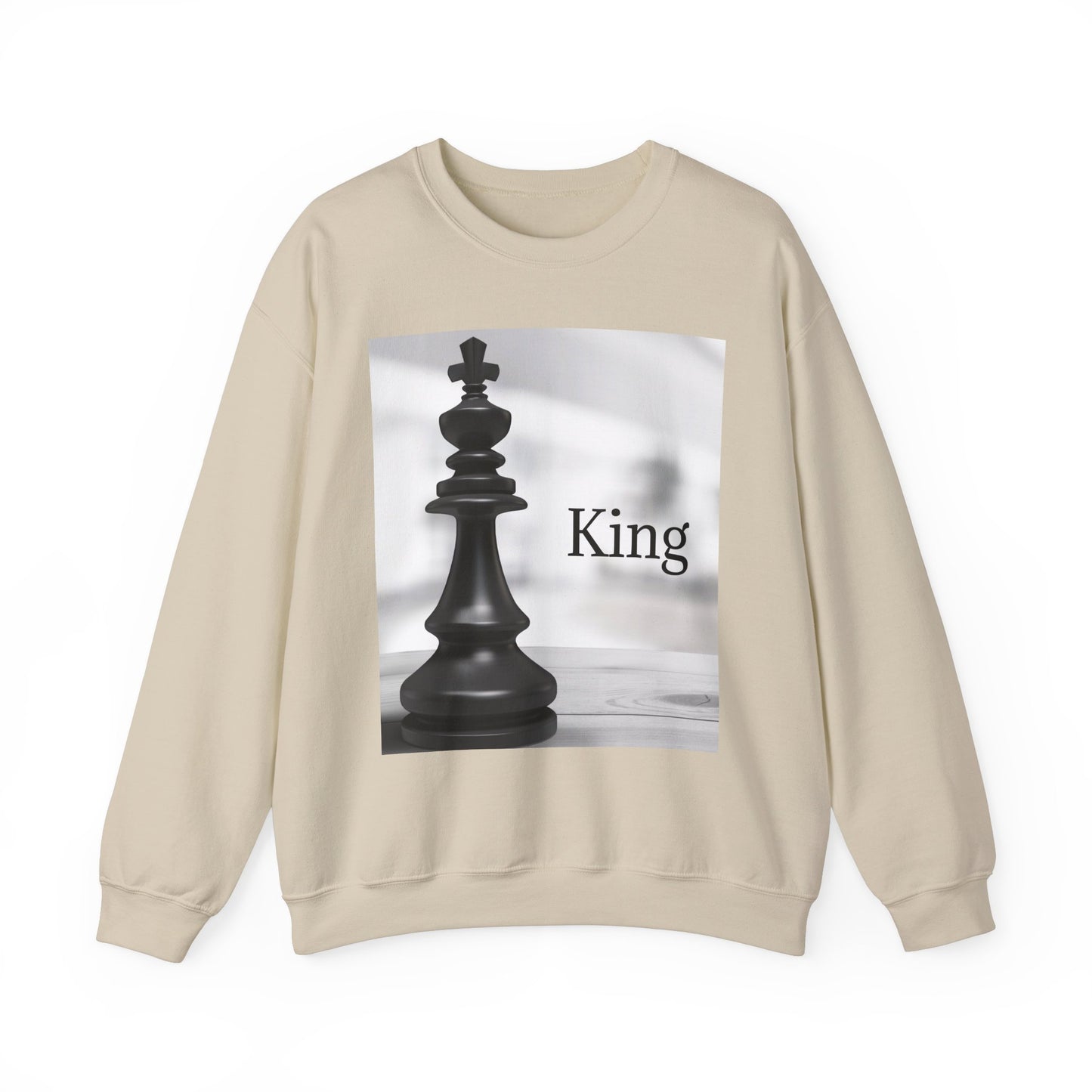 King Chess Graphic Unisex Crewneck Sweatshirt