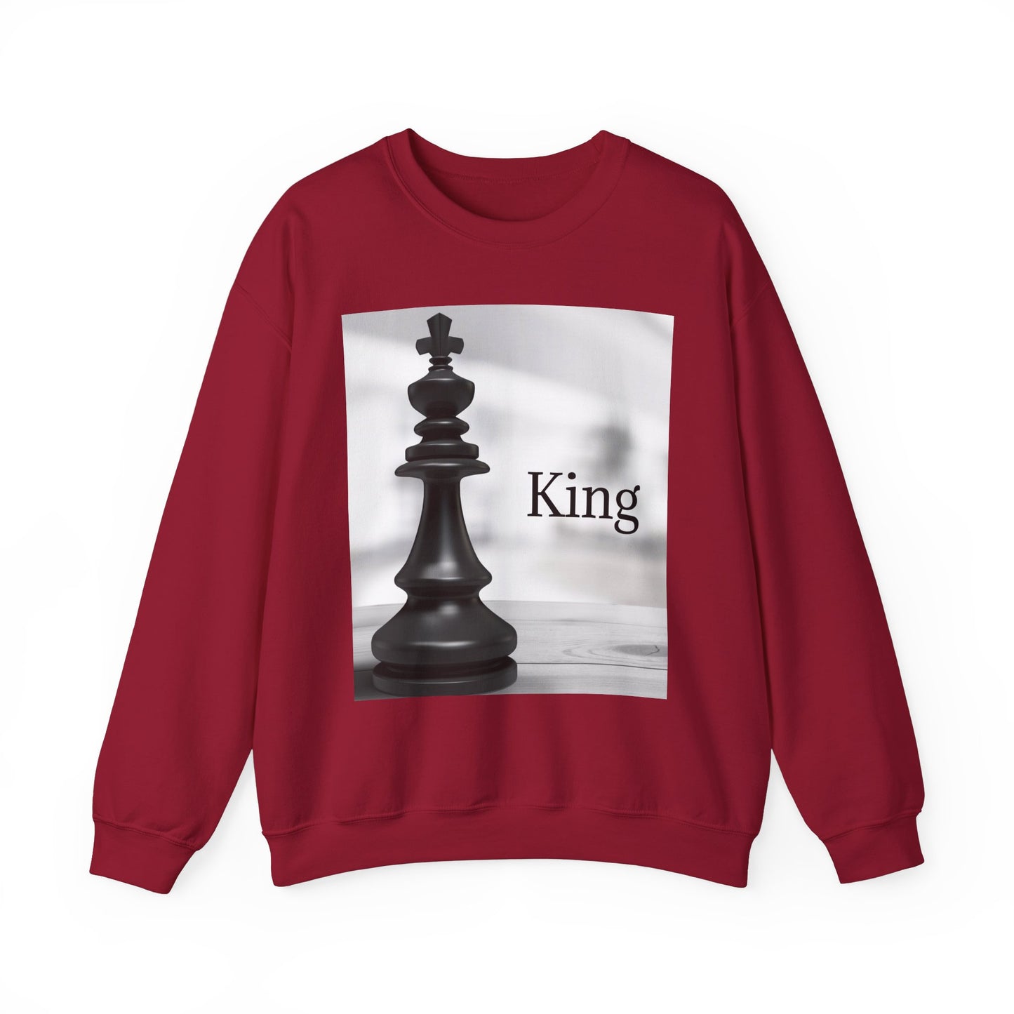 King Chess Graphic Unisex Crewneck Sweatshirt