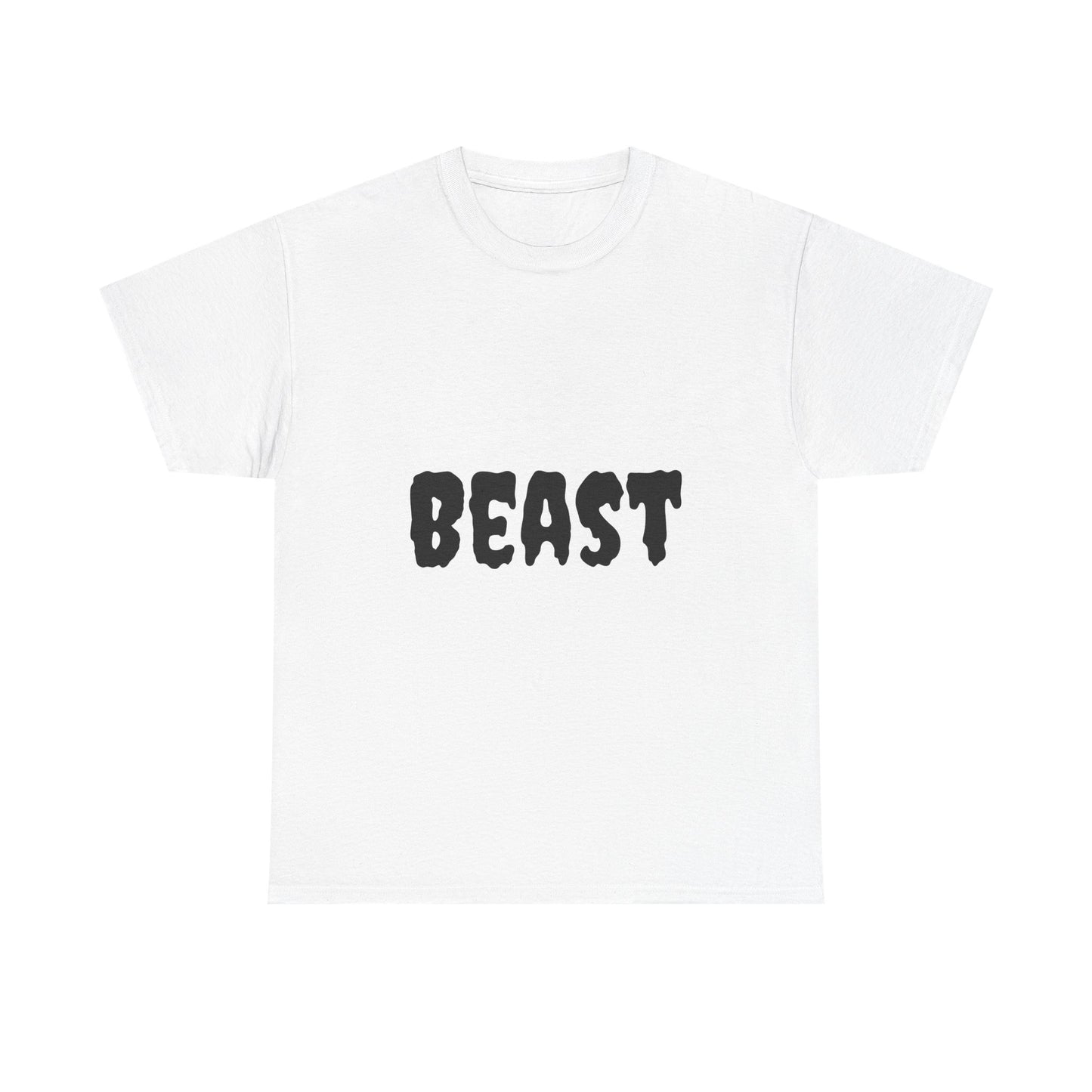 Beast Unisex Heavy Cotton Tee - Bold Graphic T-Shirt for Fitness Enthusiasts