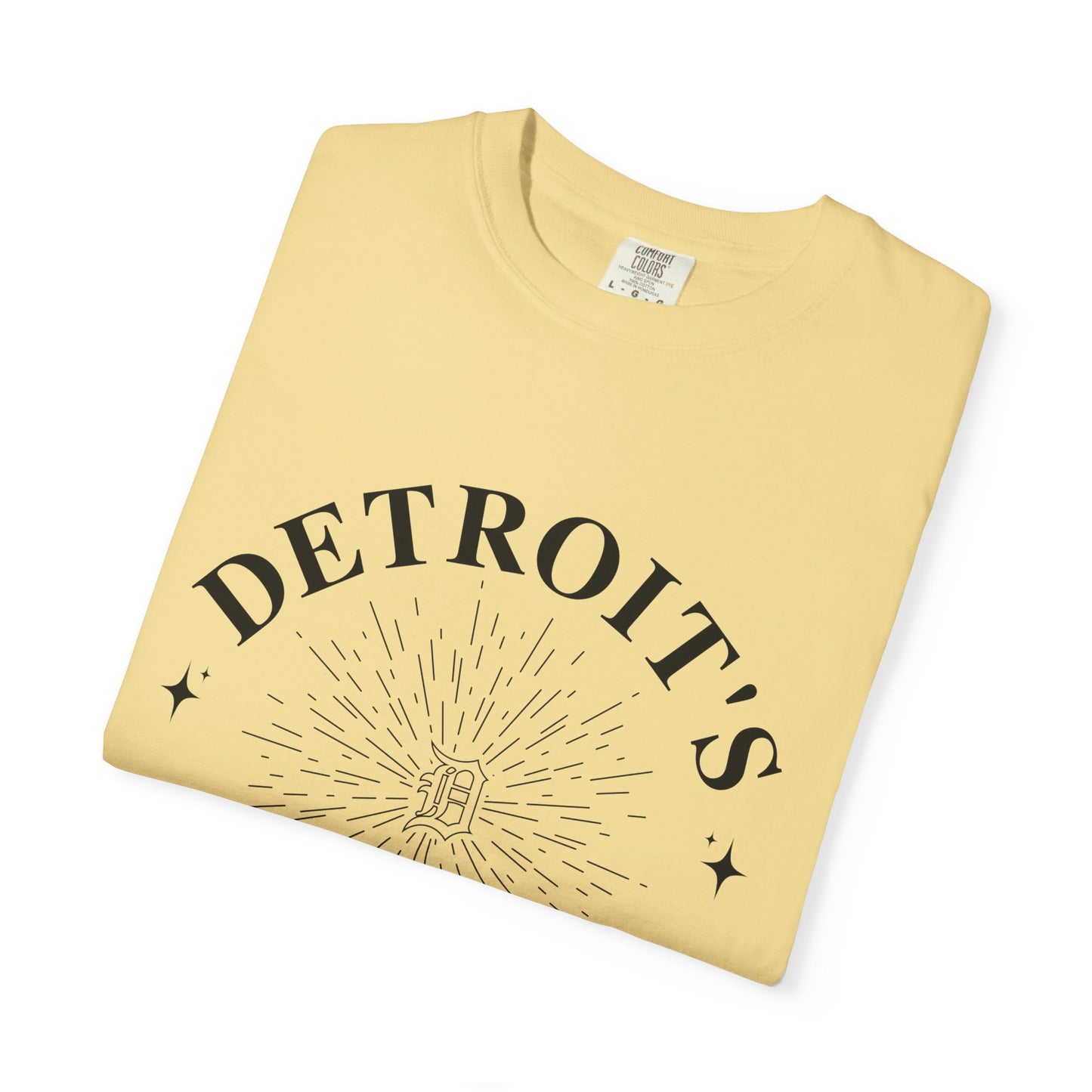 Detroit's Finest T-Shirt | Unisex Garment-Dyed Tee for Streetwear, Gifts, Casual Wear, Festivals, Everyday Comfort