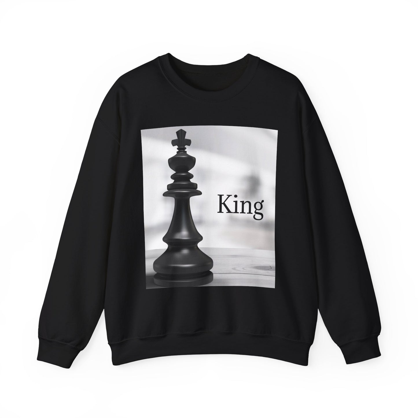 King Chess Graphic Unisex Crewneck Sweatshirt