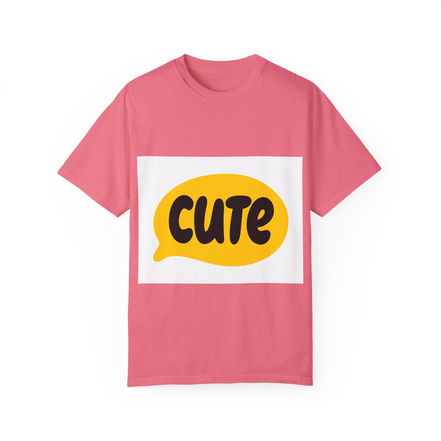 Cute Expression Unisex Garment-Dyed T-Shirt