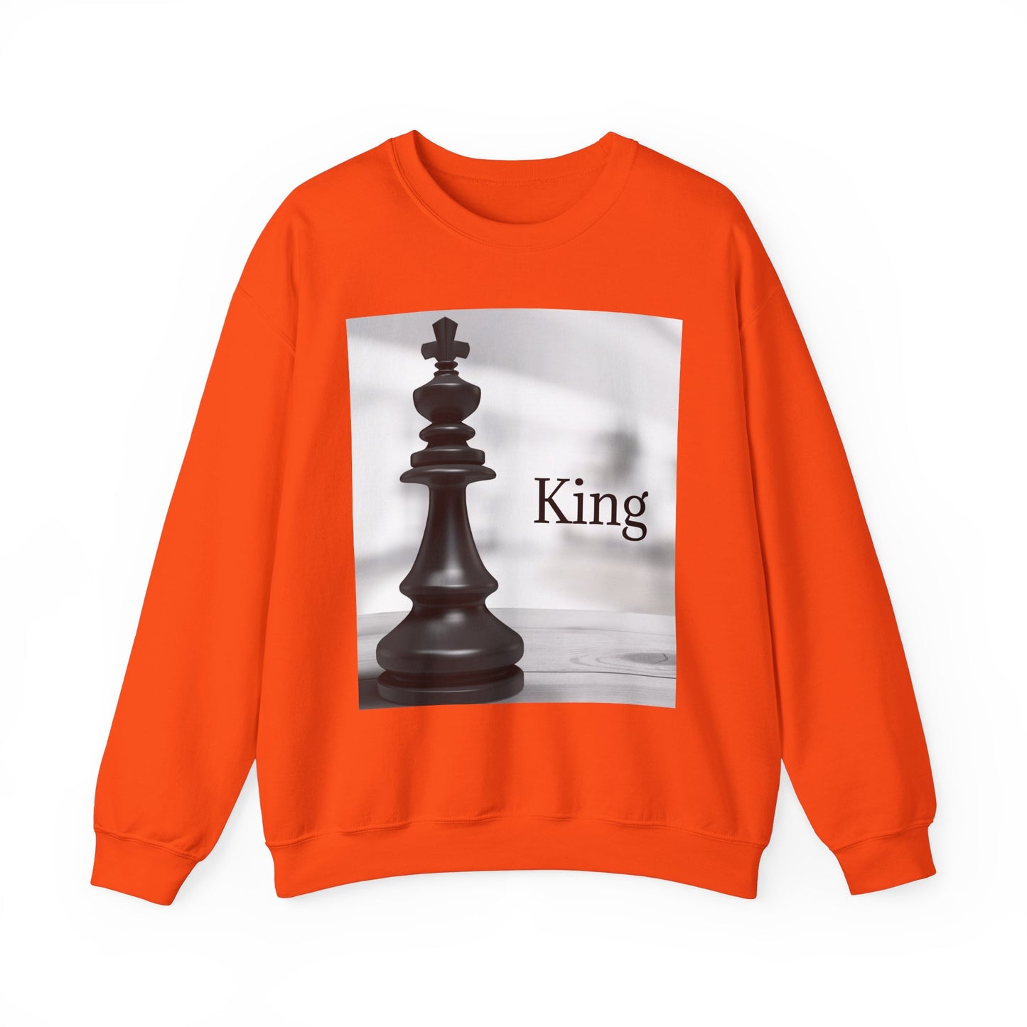 King Chess Graphic Unisex Crewneck Sweatshirt