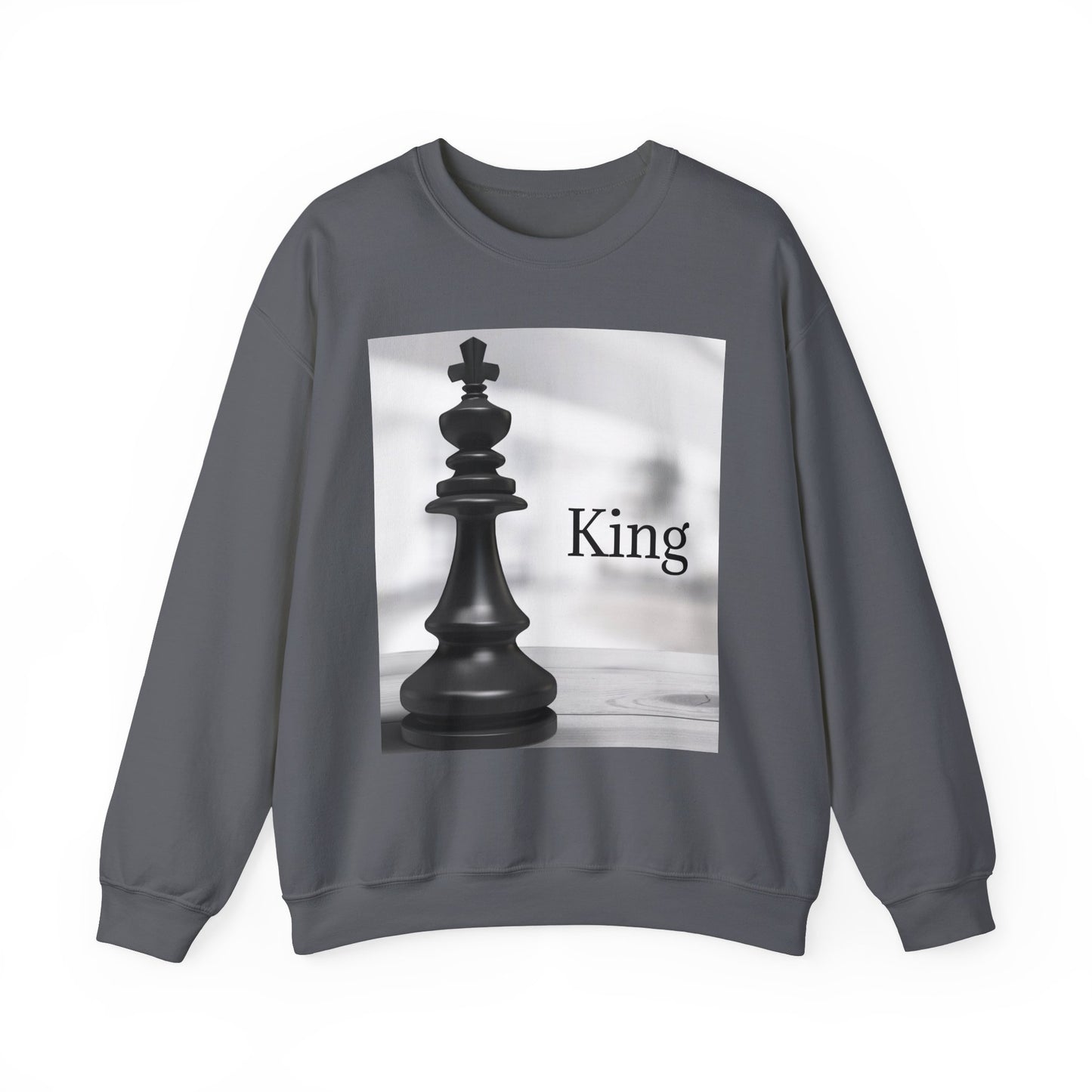 King Chess Graphic Unisex Crewneck Sweatshirt