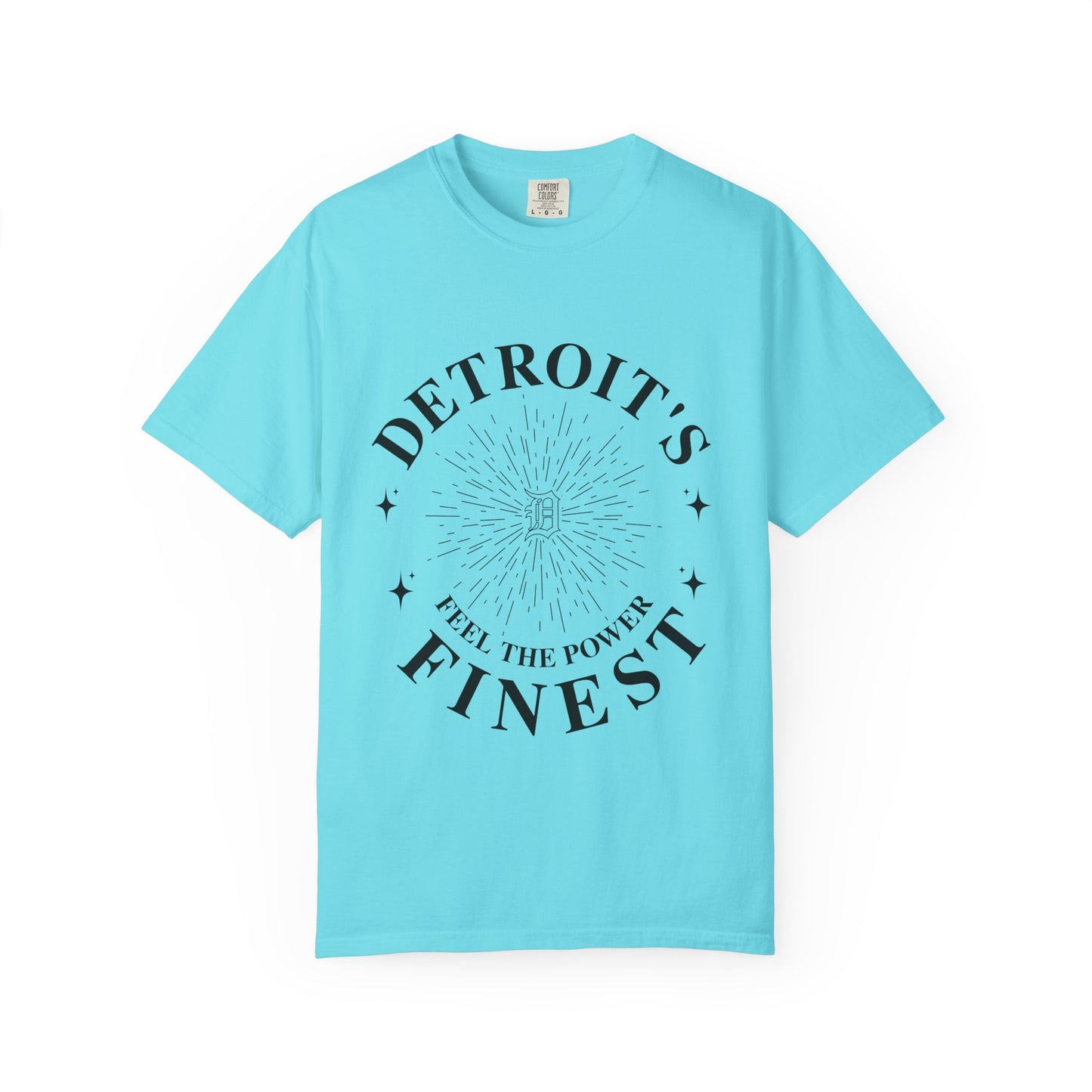 Detroit's Finest T-Shirt | Unisex Garment-Dyed Tee for Streetwear, Gifts, Casual Wear, Festivals, Everyday Comfort