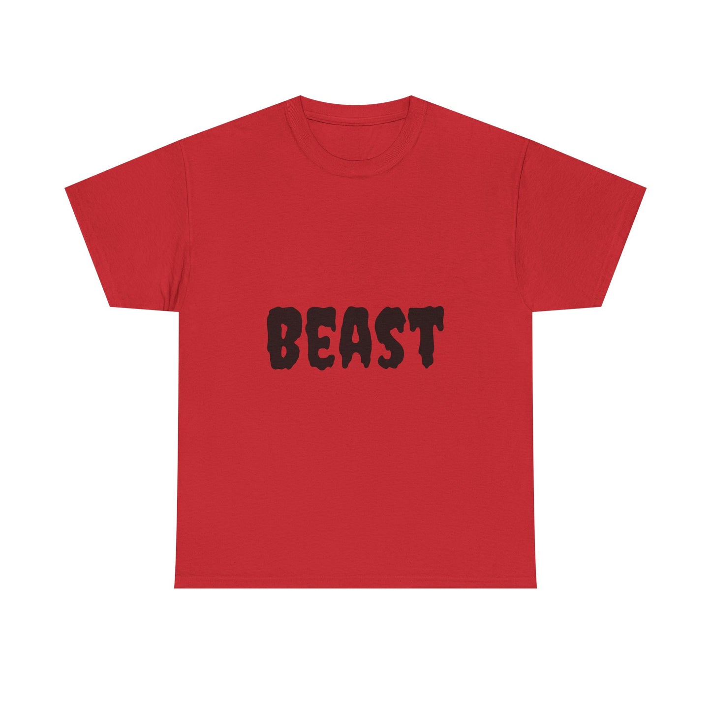 Beast Unisex Heavy Cotton Tee - Bold Graphic T-Shirt for Fitness Enthusiasts