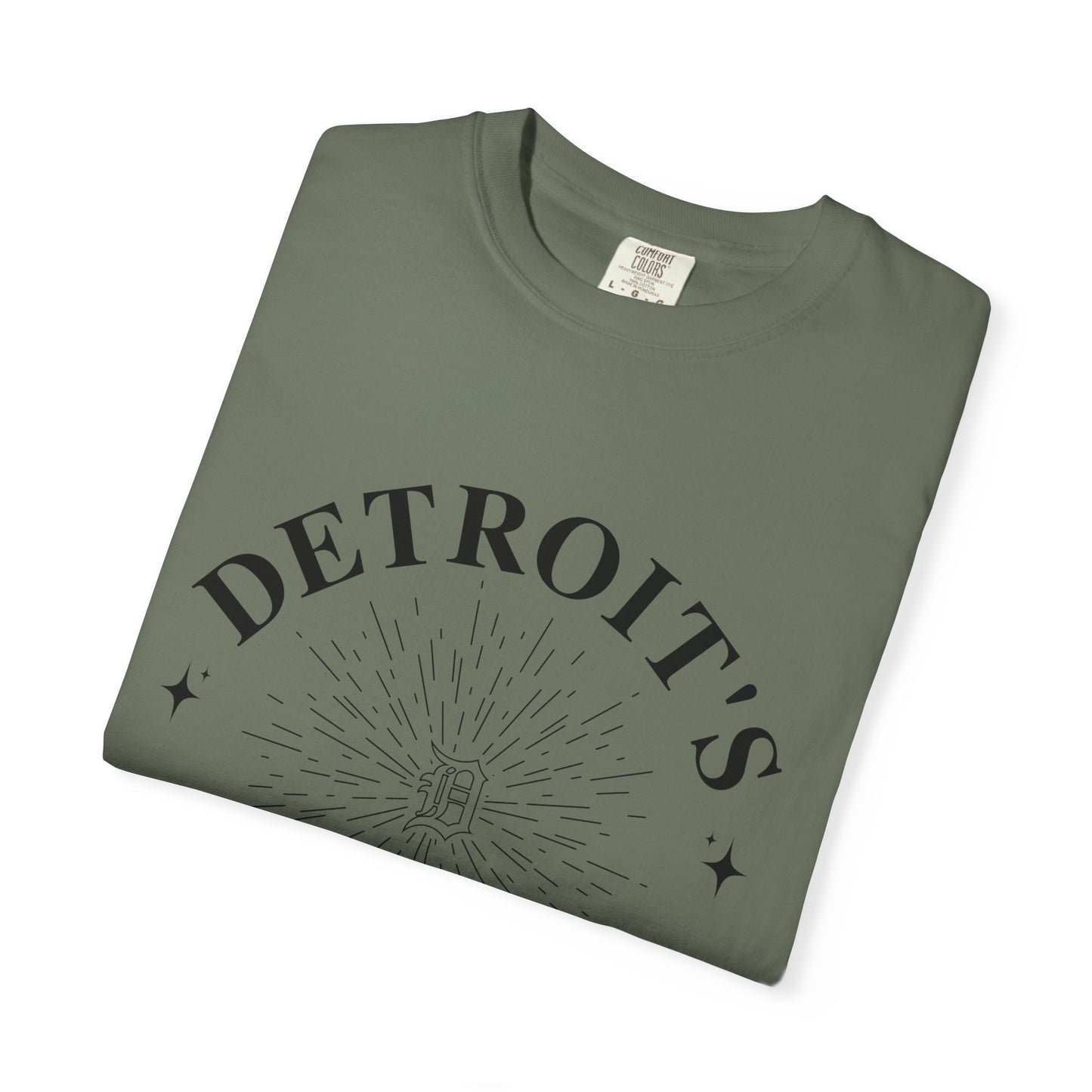 Detroit's Finest T-Shirt | Unisex Garment-Dyed Tee for Streetwear, Gifts, Casual Wear, Festivals, Everyday Comfort