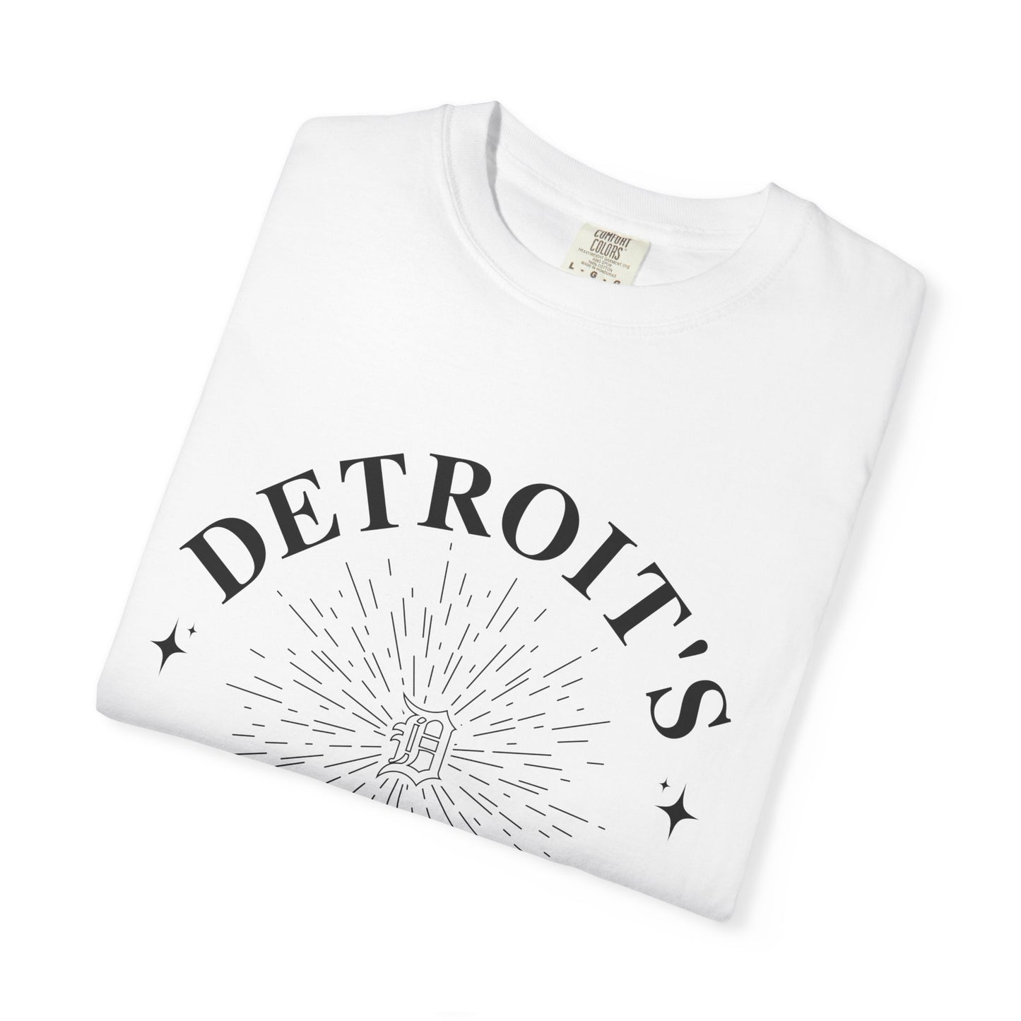 Detroit's Finest T-Shirt | Unisex Garment-Dyed Tee for Streetwear, Gifts, Casual Wear, Festivals, Everyday Comfort