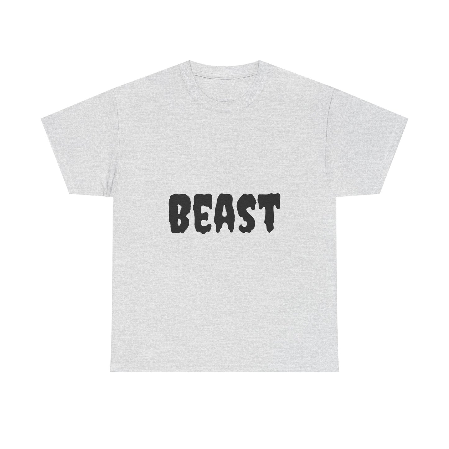 Beast Unisex Heavy Cotton Tee - Bold Graphic T-Shirt for Fitness Enthusiasts