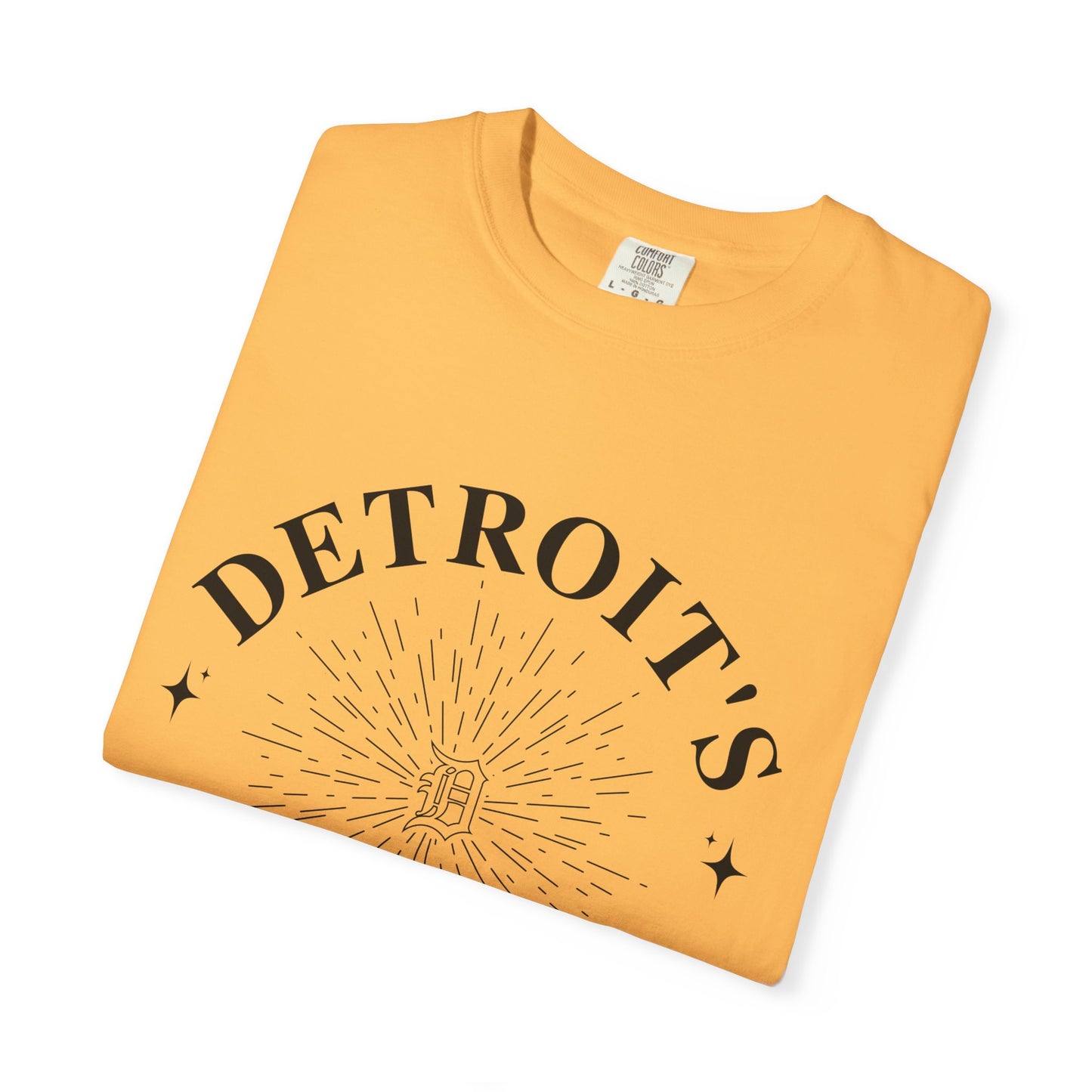 Detroit's Finest T-Shirt | Unisex Garment-Dyed Tee for Streetwear, Gifts, Casual Wear, Festivals, Everyday Comfort
