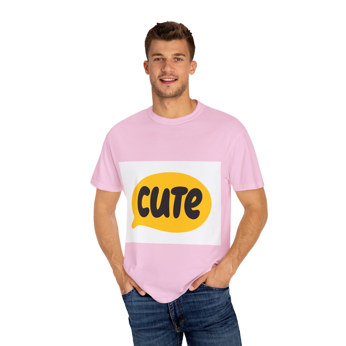 Cute Expression Unisex Garment-Dyed T-Shirt