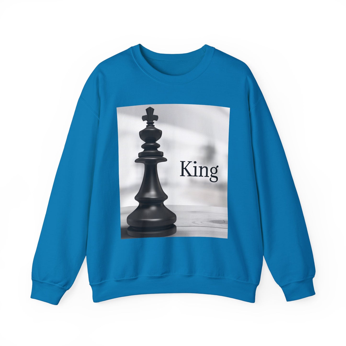 King Chess Graphic Unisex Crewneck Sweatshirt