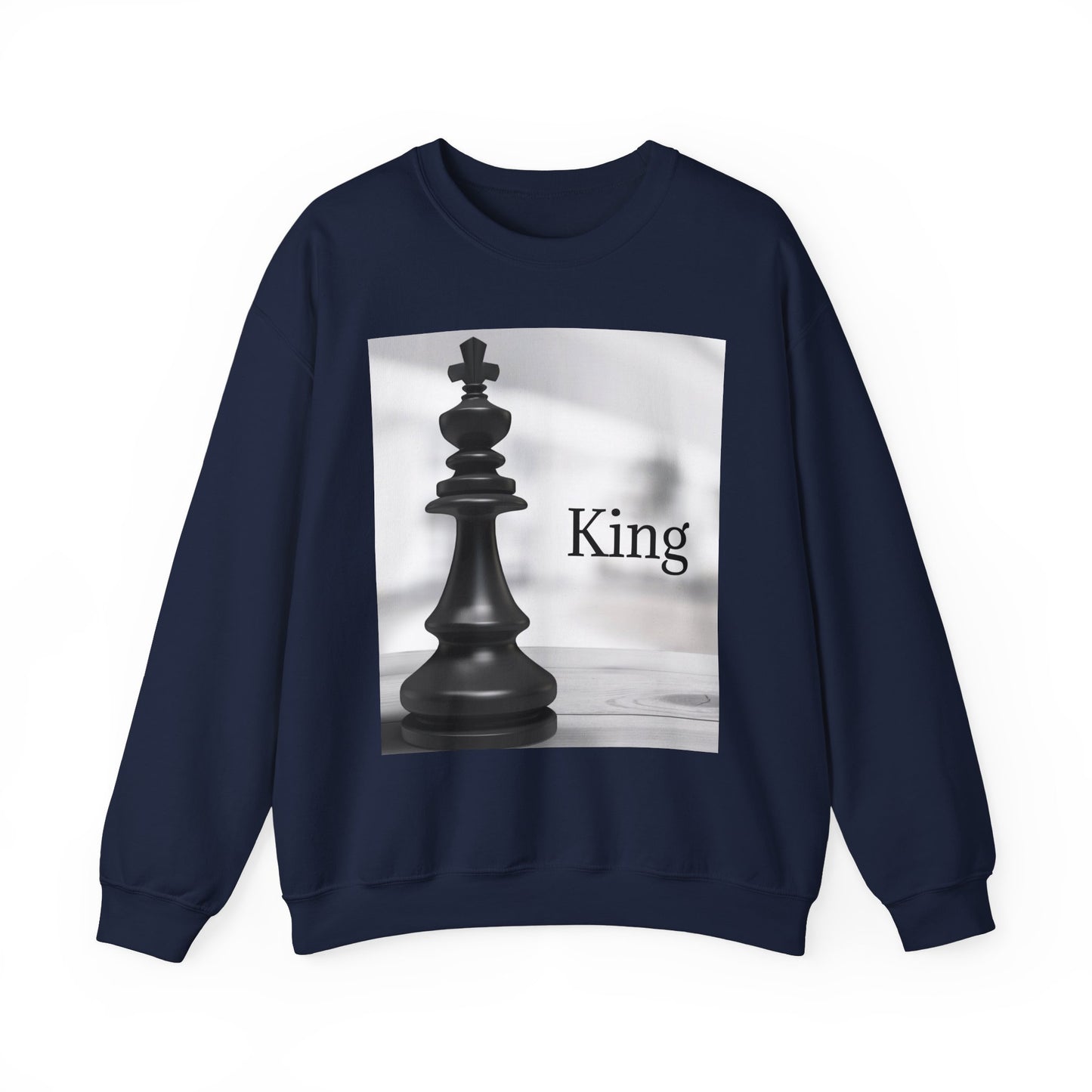 King Chess Graphic Unisex Crewneck Sweatshirt