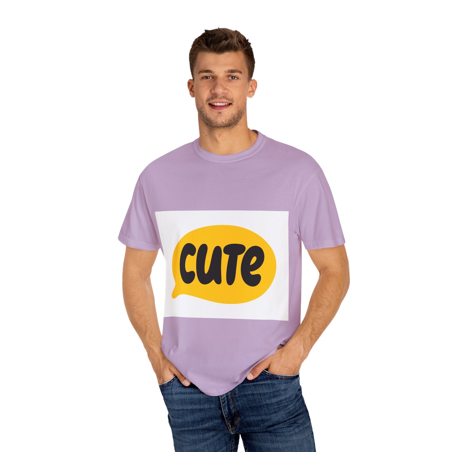 Cute Expression Unisex Garment-Dyed T-Shirt