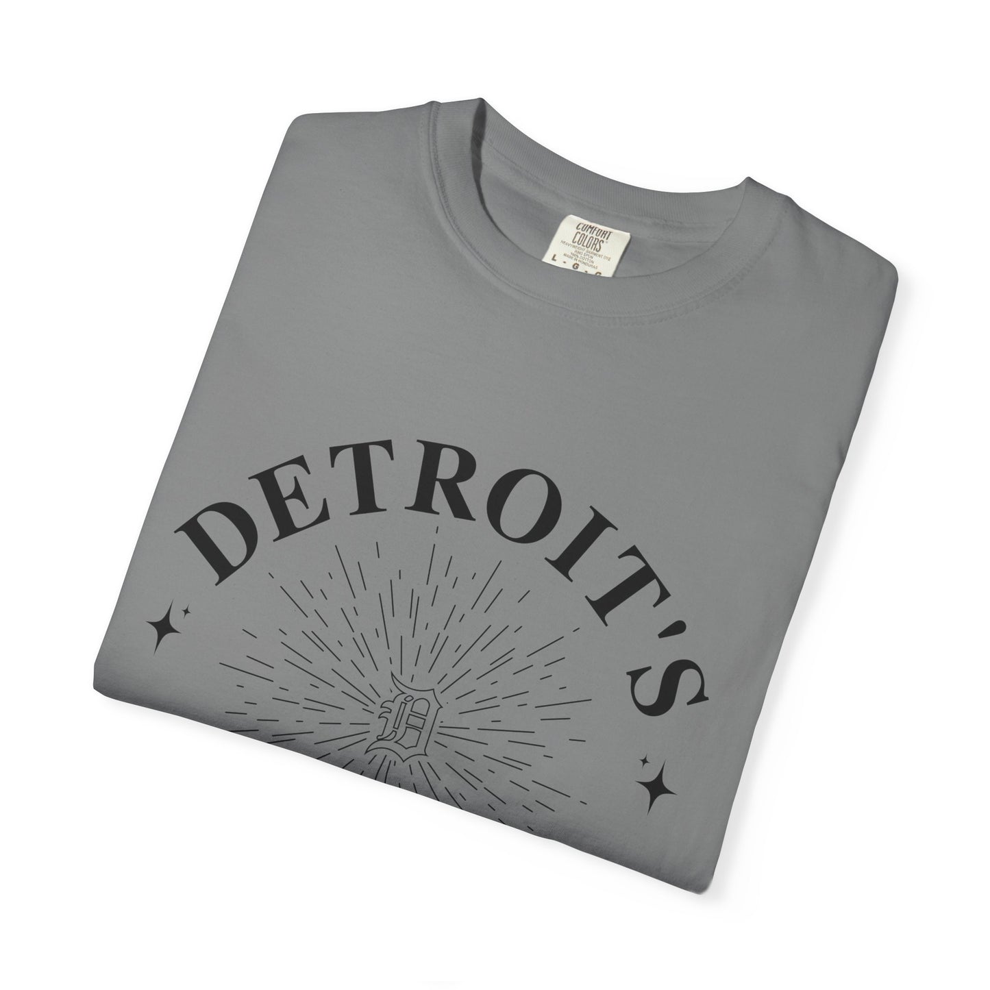 Detroit's Finest T-Shirt | Unisex Garment-Dyed Tee for Streetwear, Gifts, Casual Wear, Festivals, Everyday Comfort