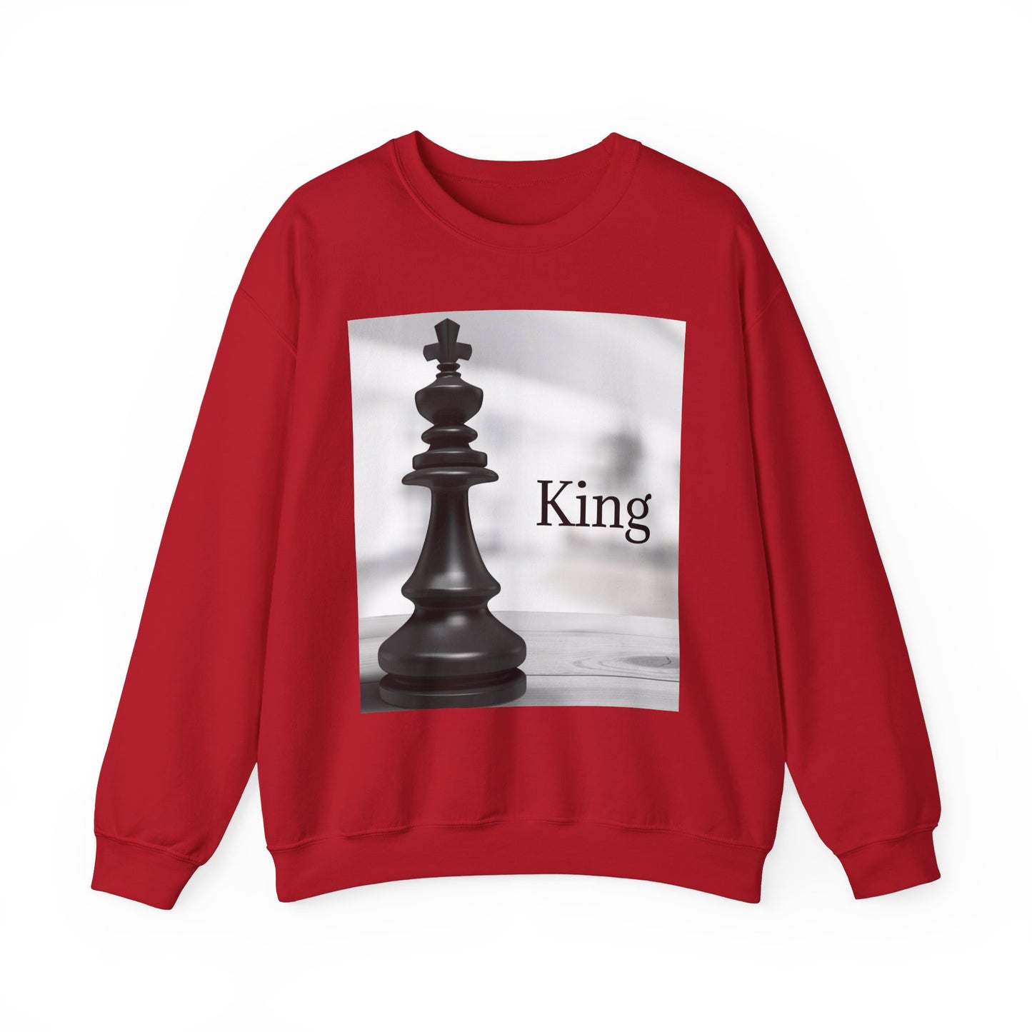 King Chess Graphic Unisex Crewneck Sweatshirt