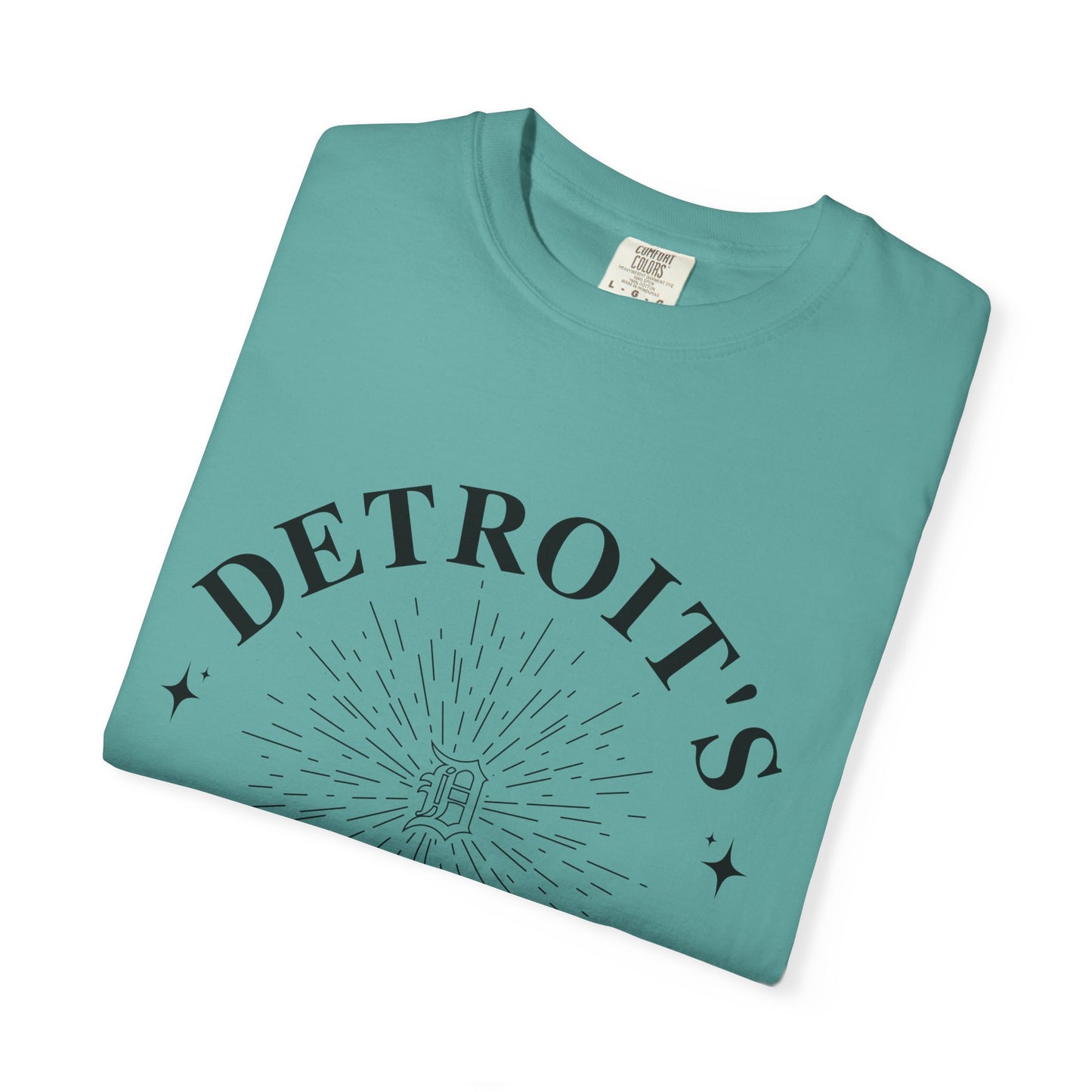 Detroit's Finest T-Shirt | Unisex Garment-Dyed Tee for Streetwear, Gifts, Casual Wear, Festivals, Everyday Comfort