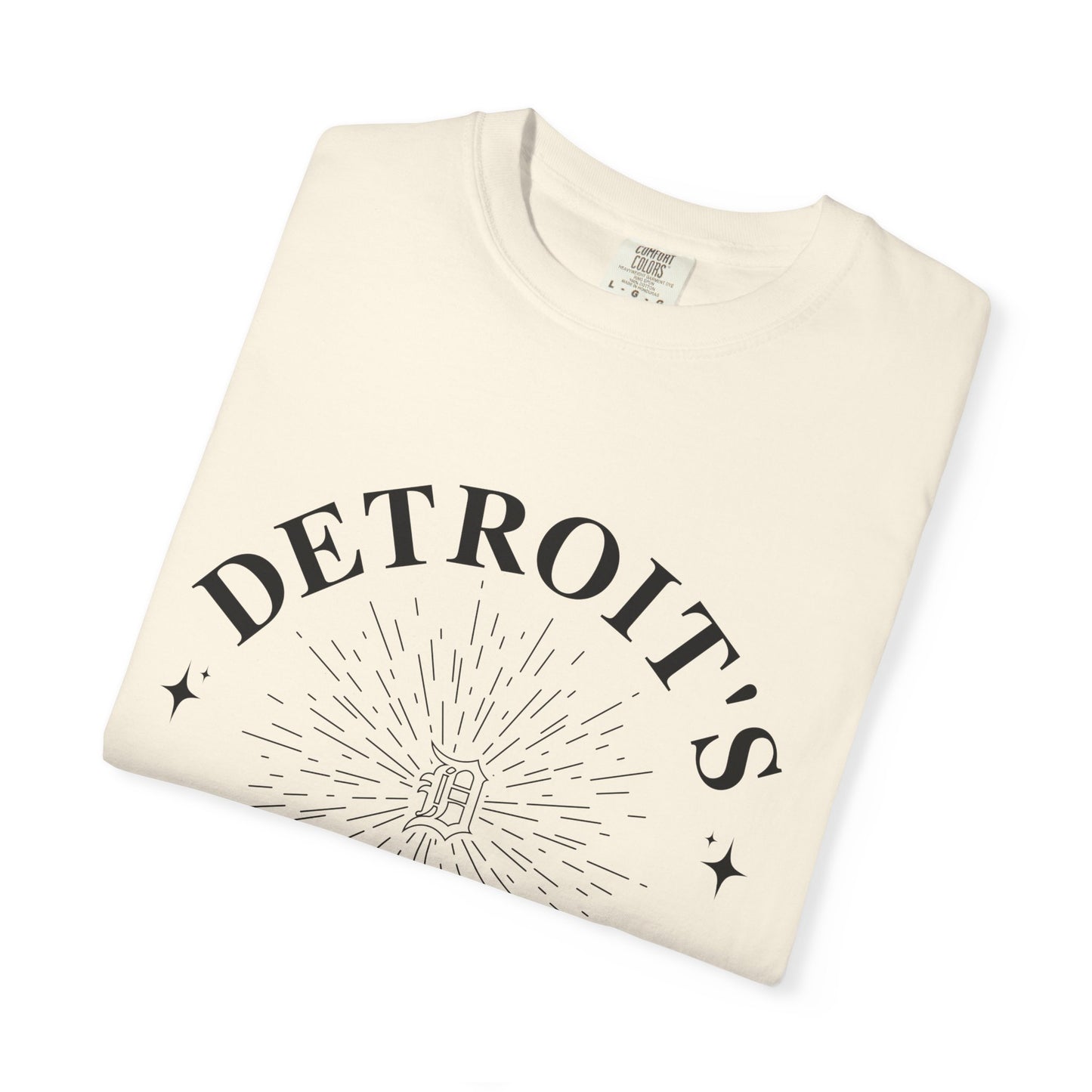 Detroit's Finest T-Shirt | Unisex Garment-Dyed Tee for Streetwear, Gifts, Casual Wear, Festivals, Everyday Comfort