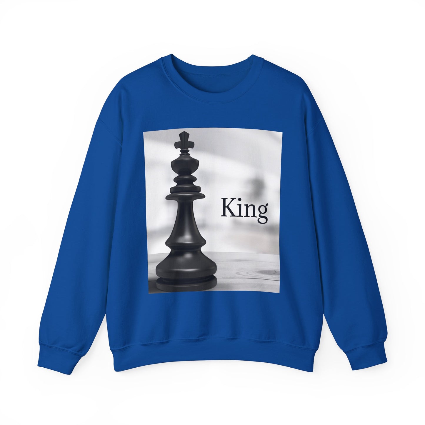 King Chess Graphic Unisex Crewneck Sweatshirt