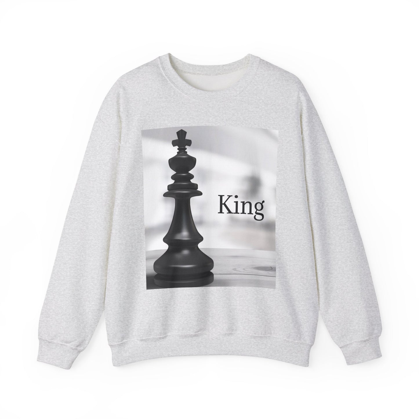 King Chess Graphic Unisex Crewneck Sweatshirt