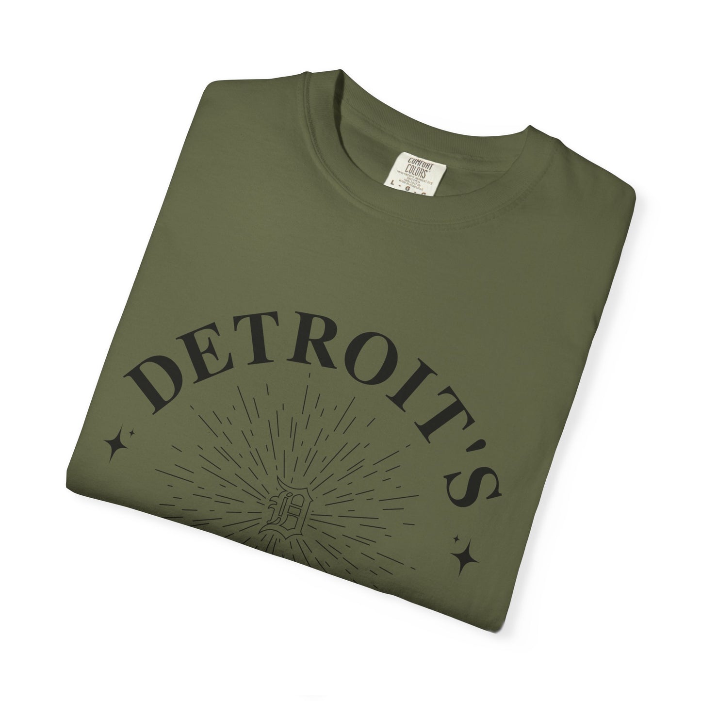 Detroit's Finest T-Shirt | Unisex Garment-Dyed Tee for Streetwear, Gifts, Casual Wear, Festivals, Everyday Comfort