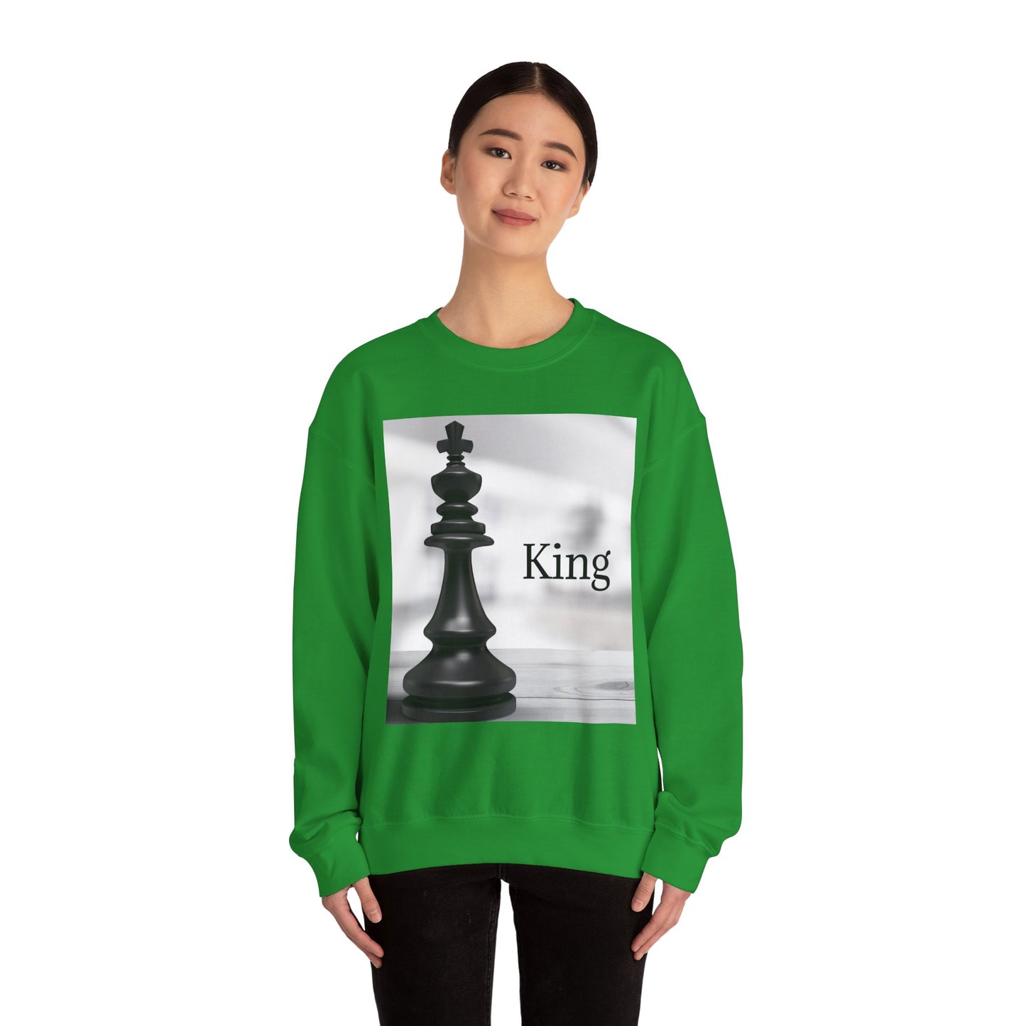 King Chess Graphic Unisex Crewneck Sweatshirt