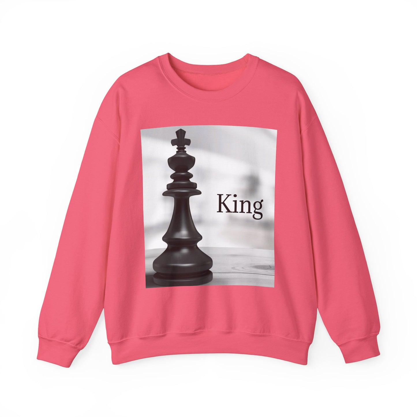 King Chess Graphic Unisex Crewneck Sweatshirt