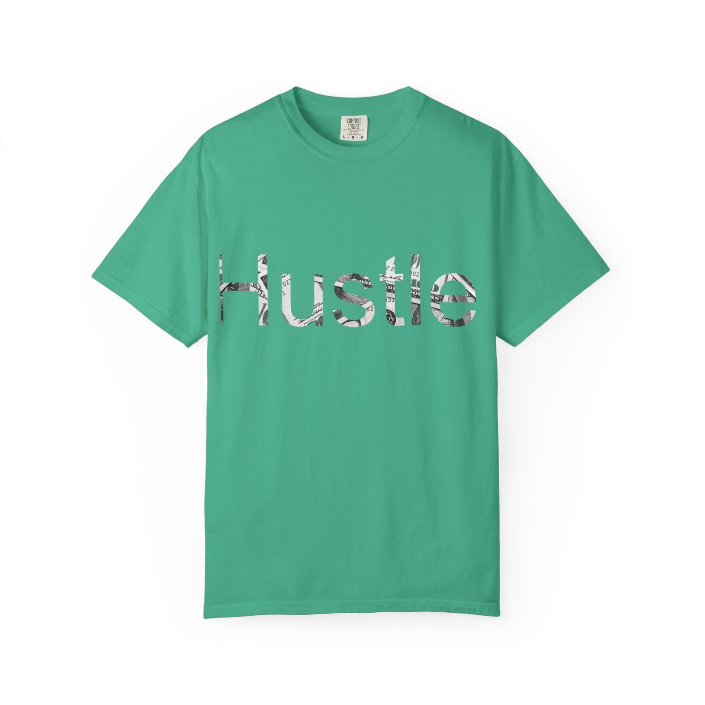 Hustle Unisex Garment-Dyed T-Shirt - Motivational Casual Wear