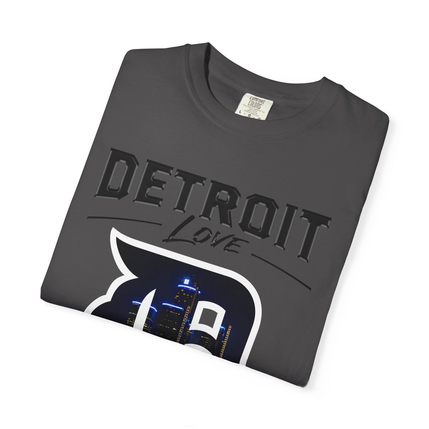 Detroit Love T-Shirt — City Skyline D-Logo Tee