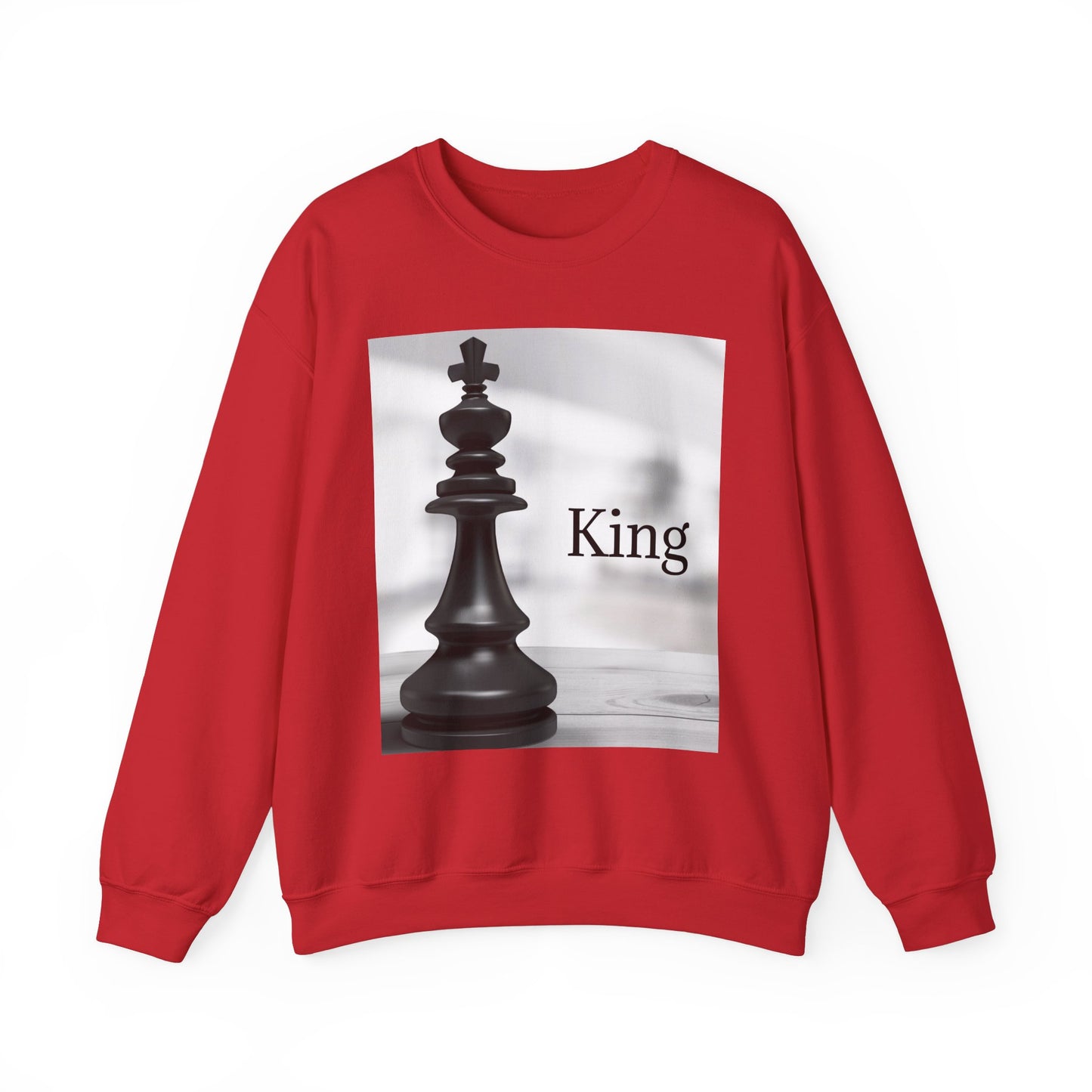King Chess Graphic Unisex Crewneck Sweatshirt