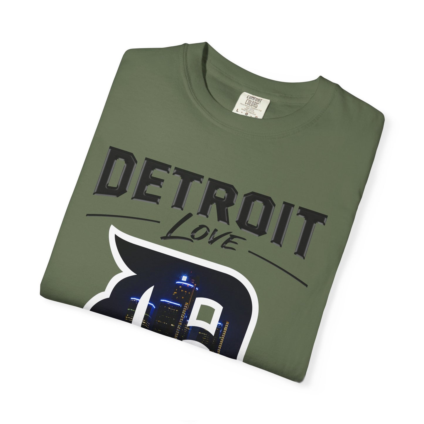 Detroit Love T-Shirt — City Skyline D-Logo Tee