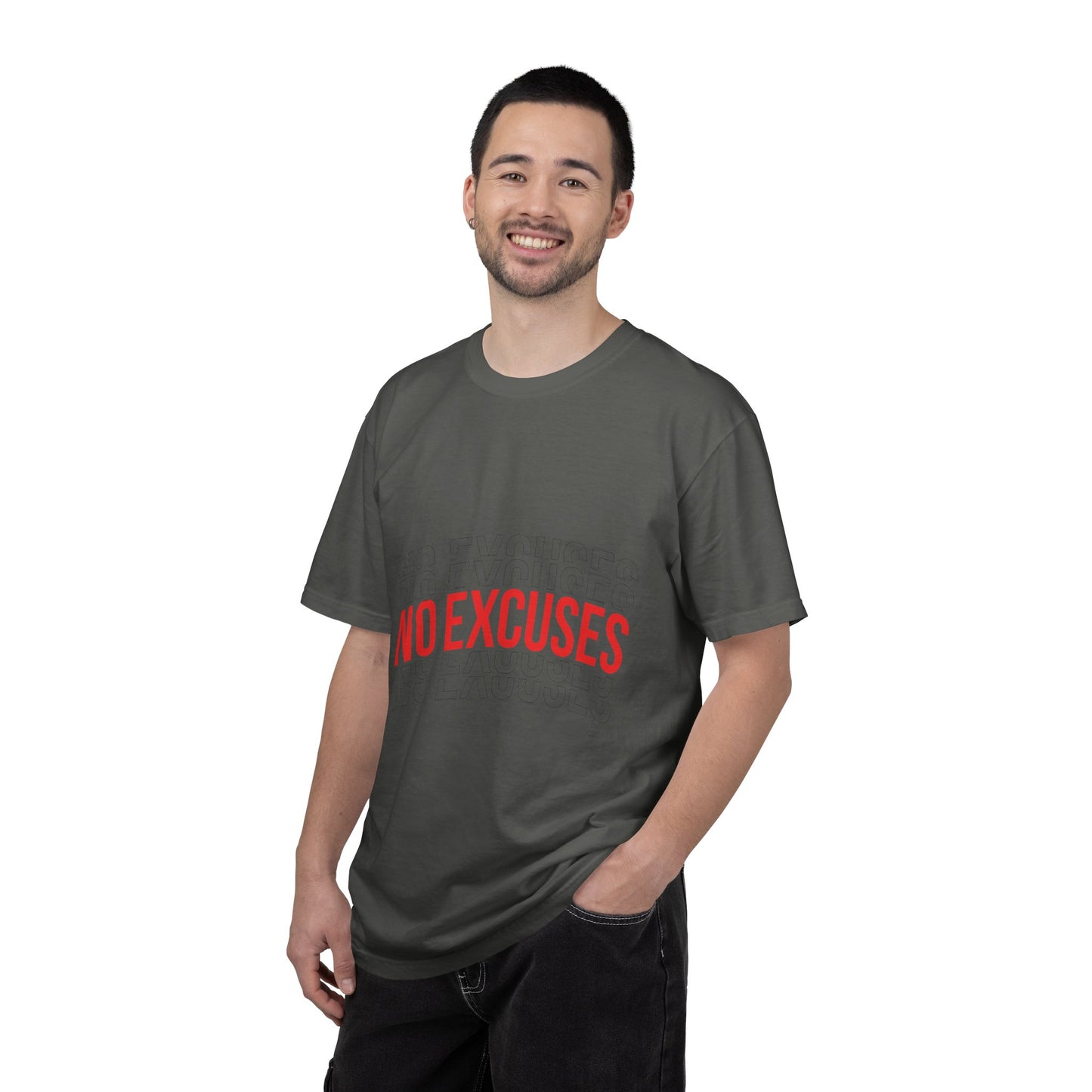 No Excuses T-Shirt — Motivational Graphic Tee