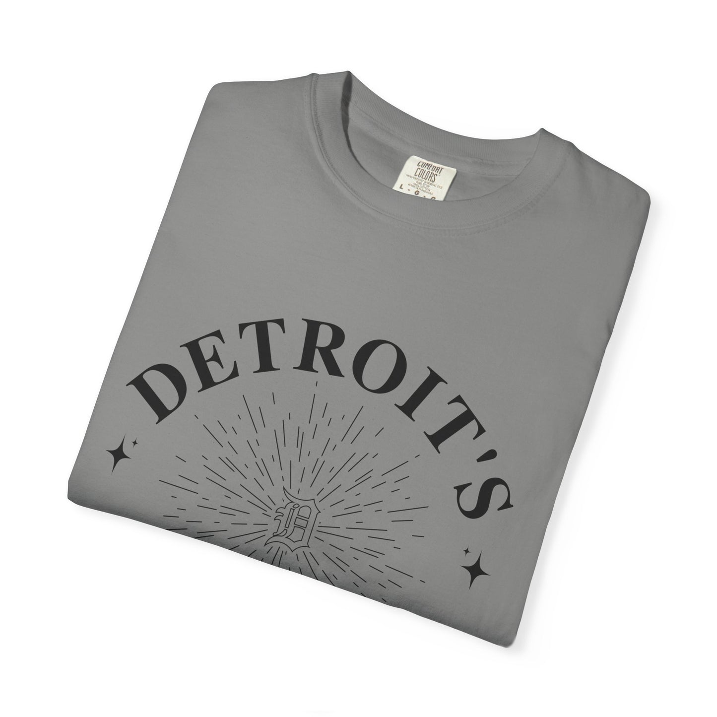 Detroit's Finest T-Shirt | Unisex Garment-Dyed Tee for Streetwear, Gifts, Casual Wear, Festivals, Everyday Comfort