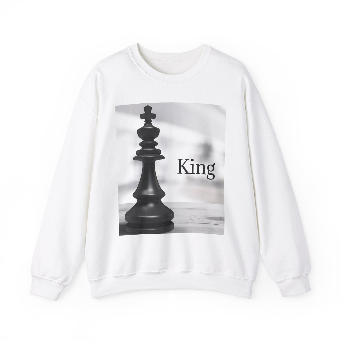 King Chess Graphic Unisex Crewneck Sweatshirt