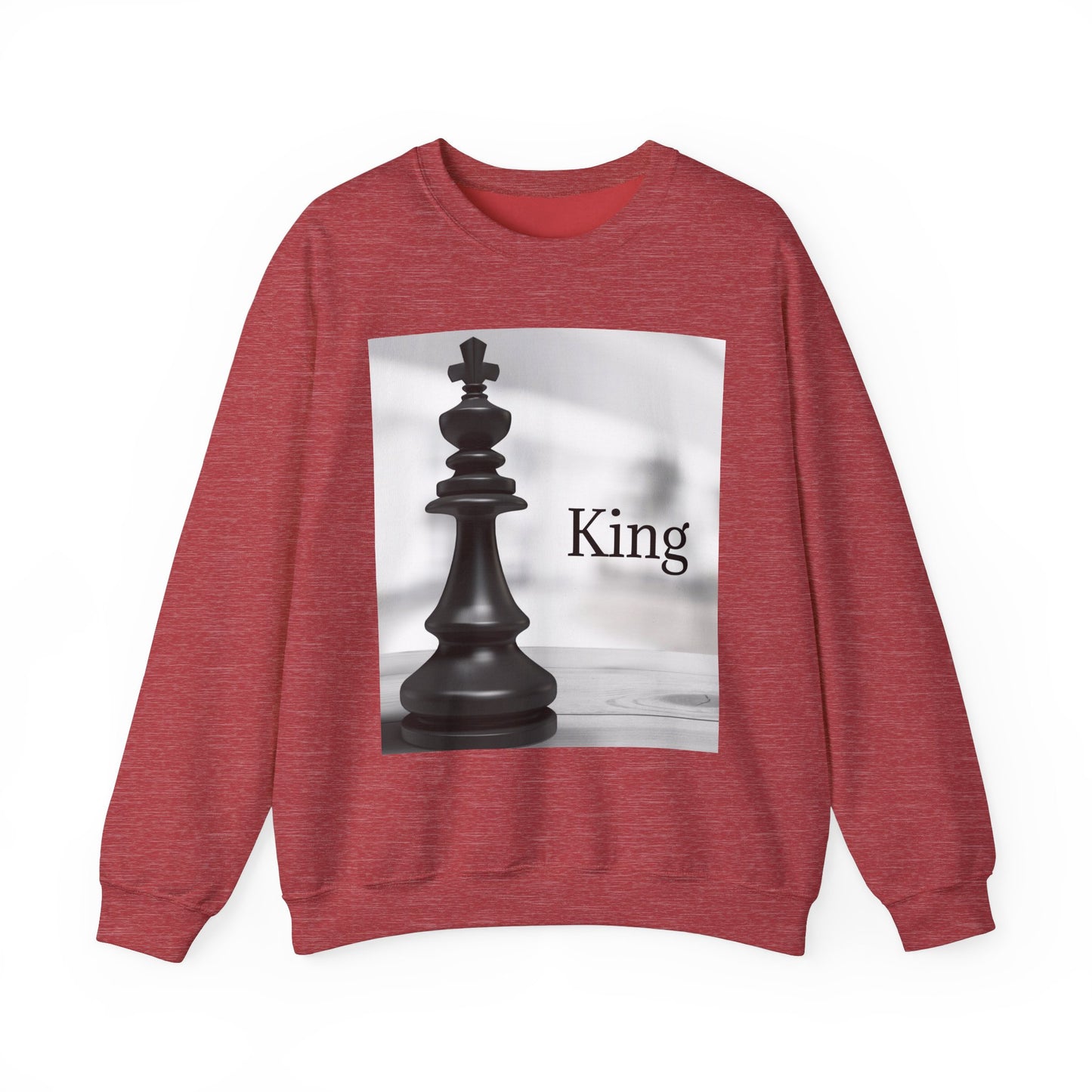 King Chess Graphic Unisex Crewneck Sweatshirt