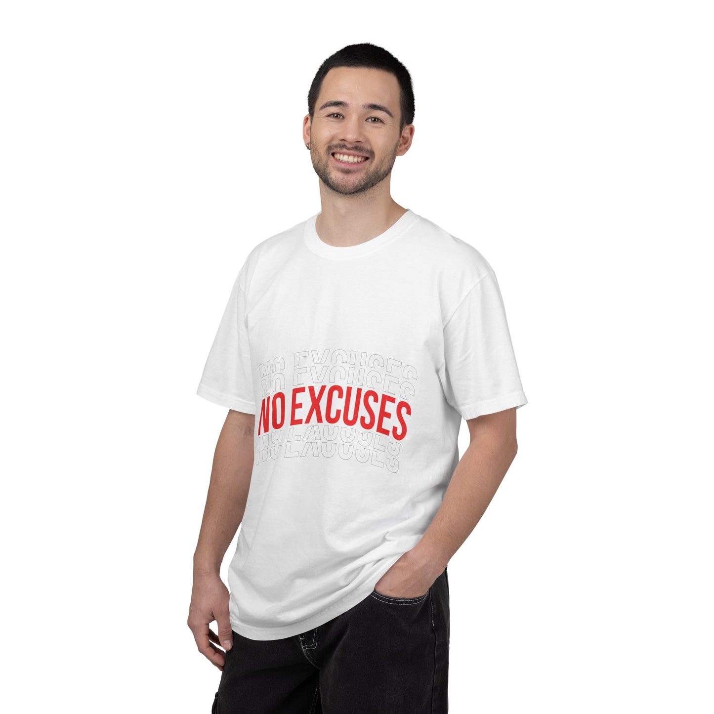 No Excuses T-Shirt — Motivational Graphic Tee