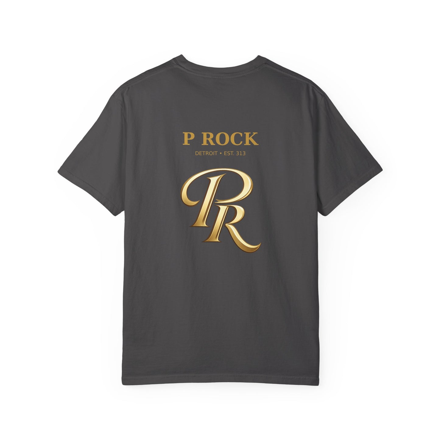 P Rock Crest T-Shirt — Nautical Anchor PR Logo Tee