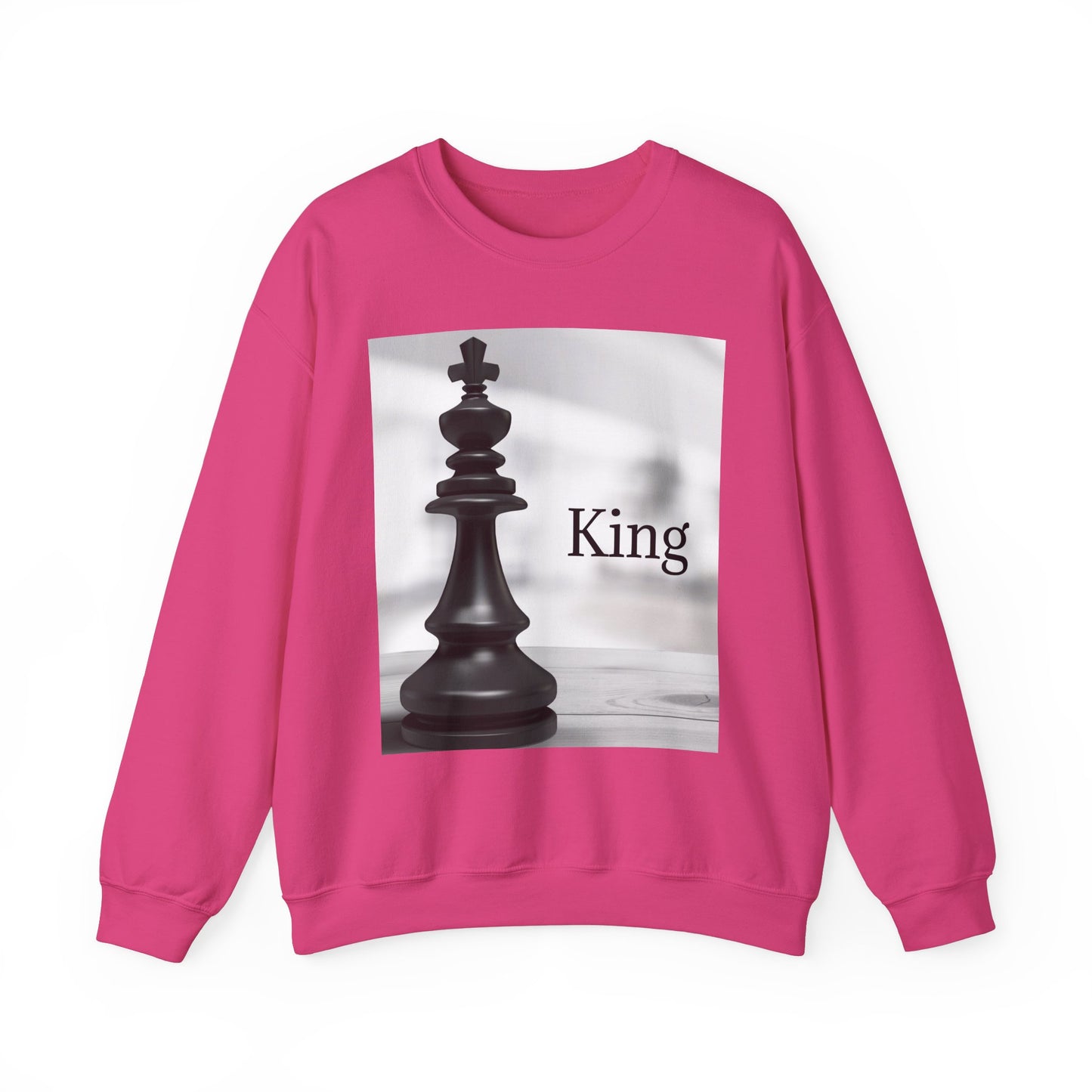 King Chess Graphic Unisex Crewneck Sweatshirt