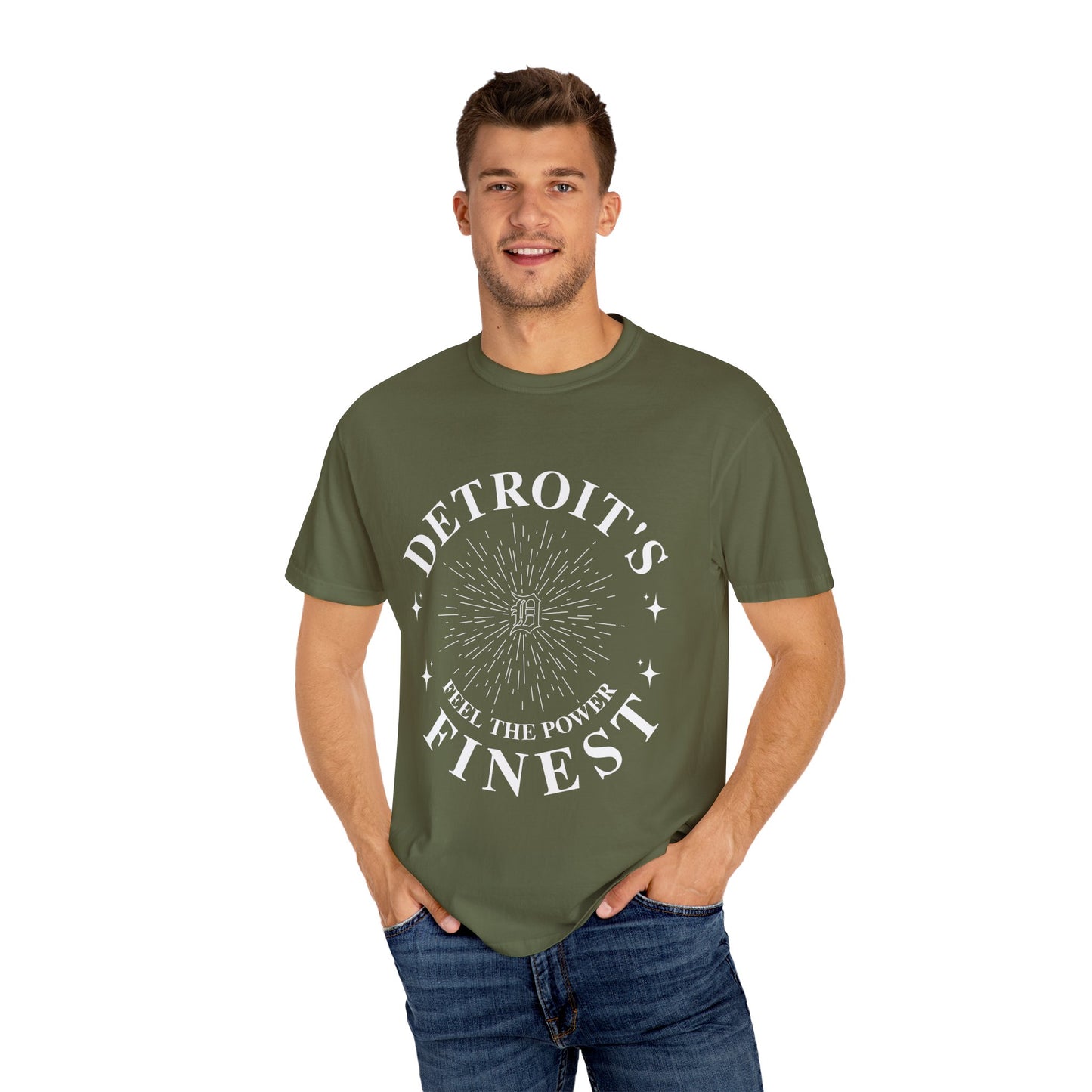 Detroit's Finest Unisex Garment-Dyed T-shirt, Casual Tee, Gift for Him/Her, Summer Essential, Unique Detroit Merch, Comfortable [...]
