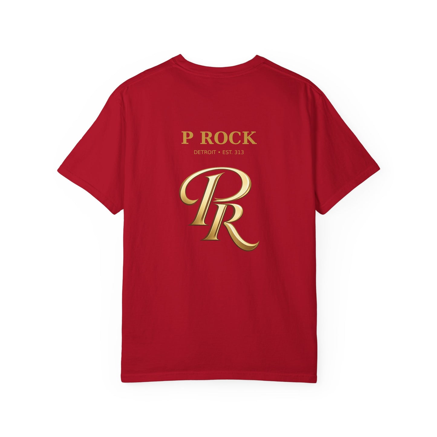 P Rock Crest T-Shirt — Nautical Anchor PR Logo Tee