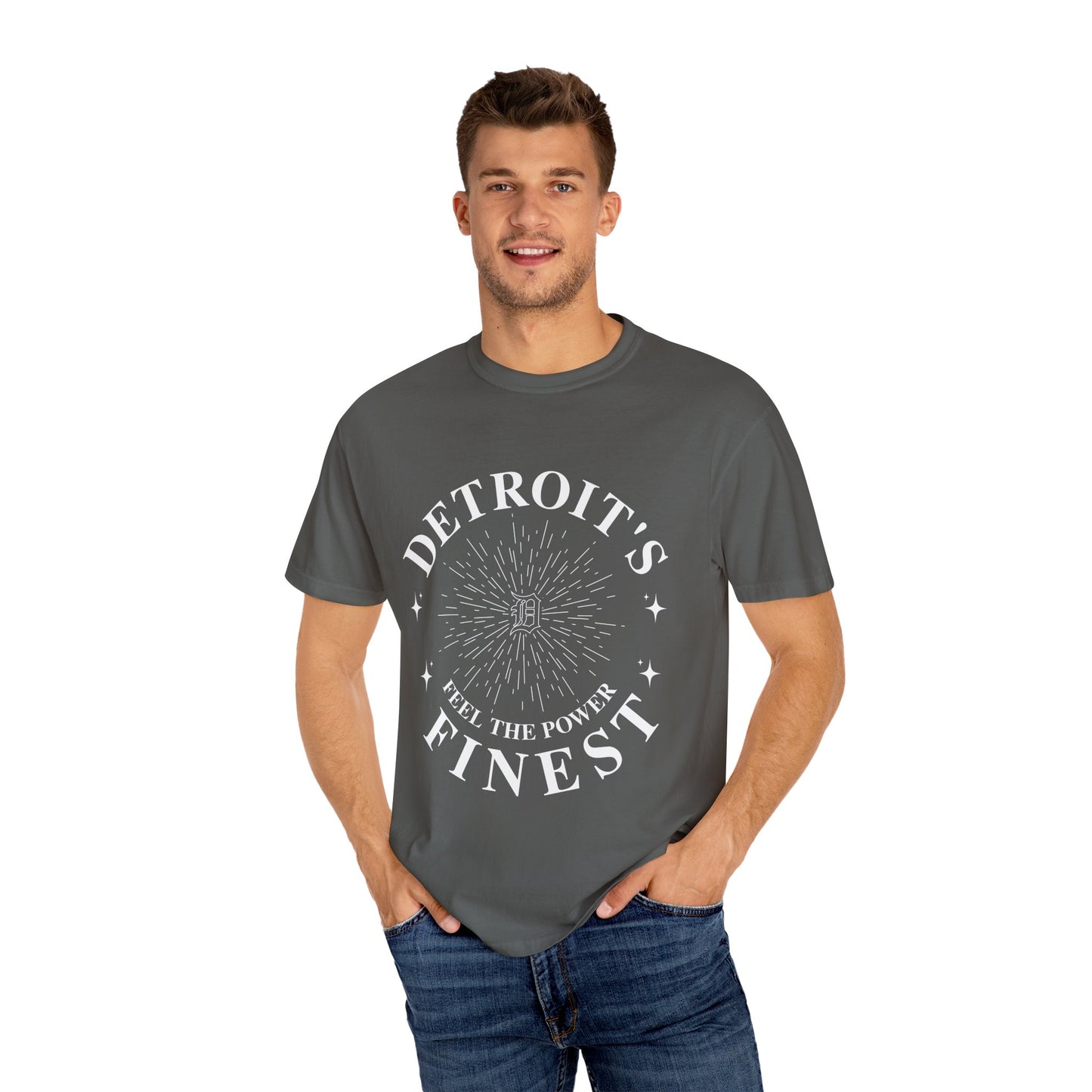 Detroit's Finest Unisex Garment-Dyed T-shirt, Casual Tee, Gift for Him/Her, Summer Essential, Unique Detroit Merch, Comfortable [...]