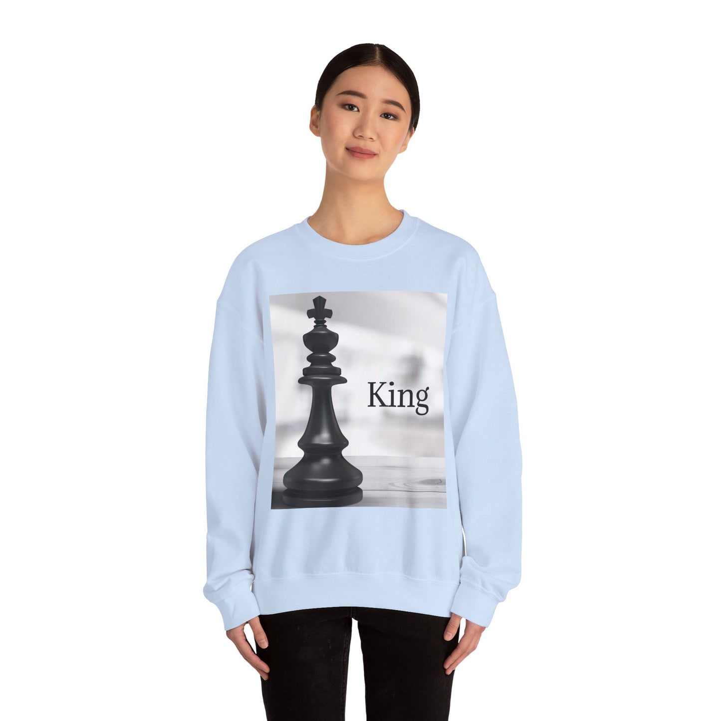 King Chess Graphic Unisex Crewneck Sweatshirt