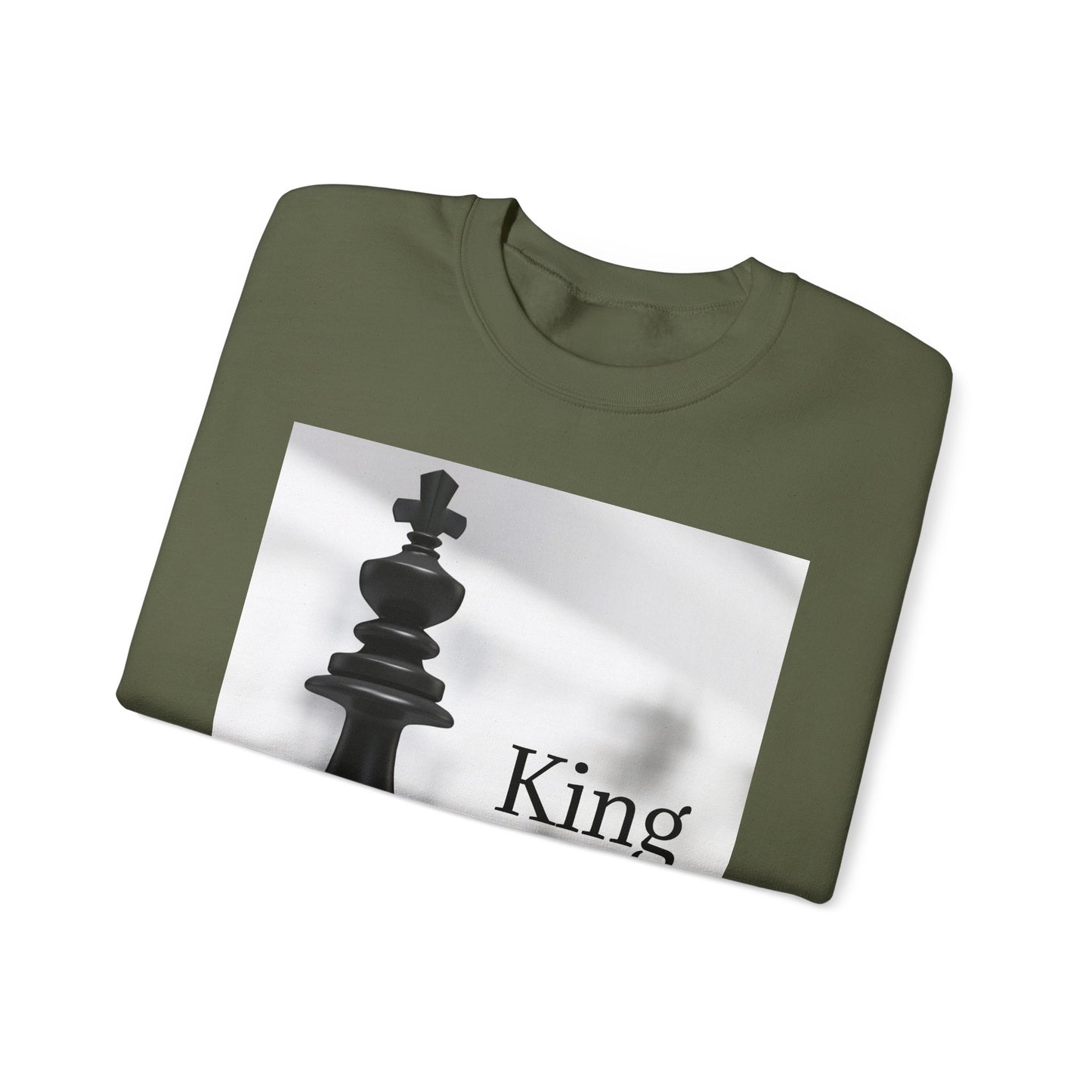 King Chess Graphic Unisex Crewneck Sweatshirt