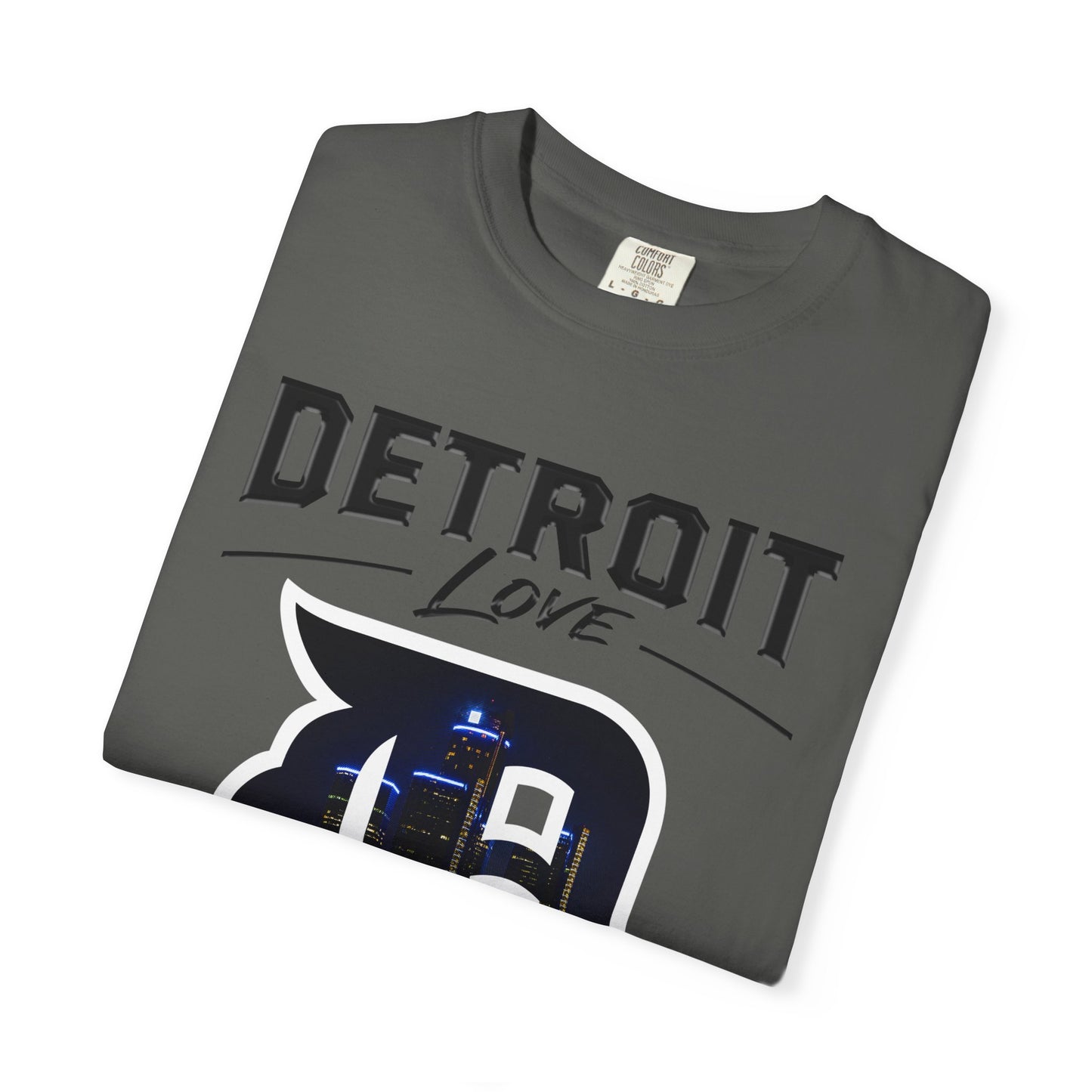 Detroit Love T-Shirt — City Skyline D-Logo Tee