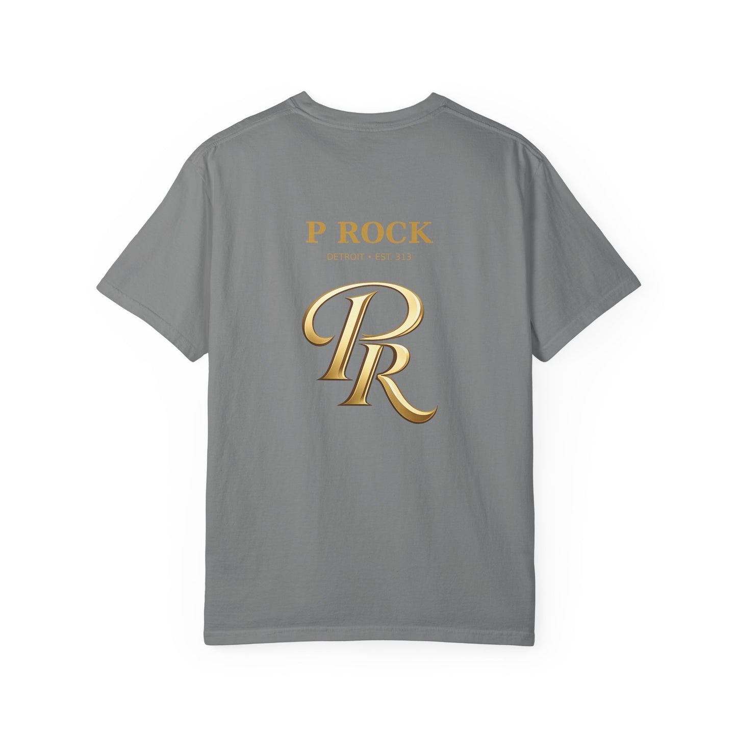 P Rock Crest T-Shirt — Nautical Anchor PR Logo Tee