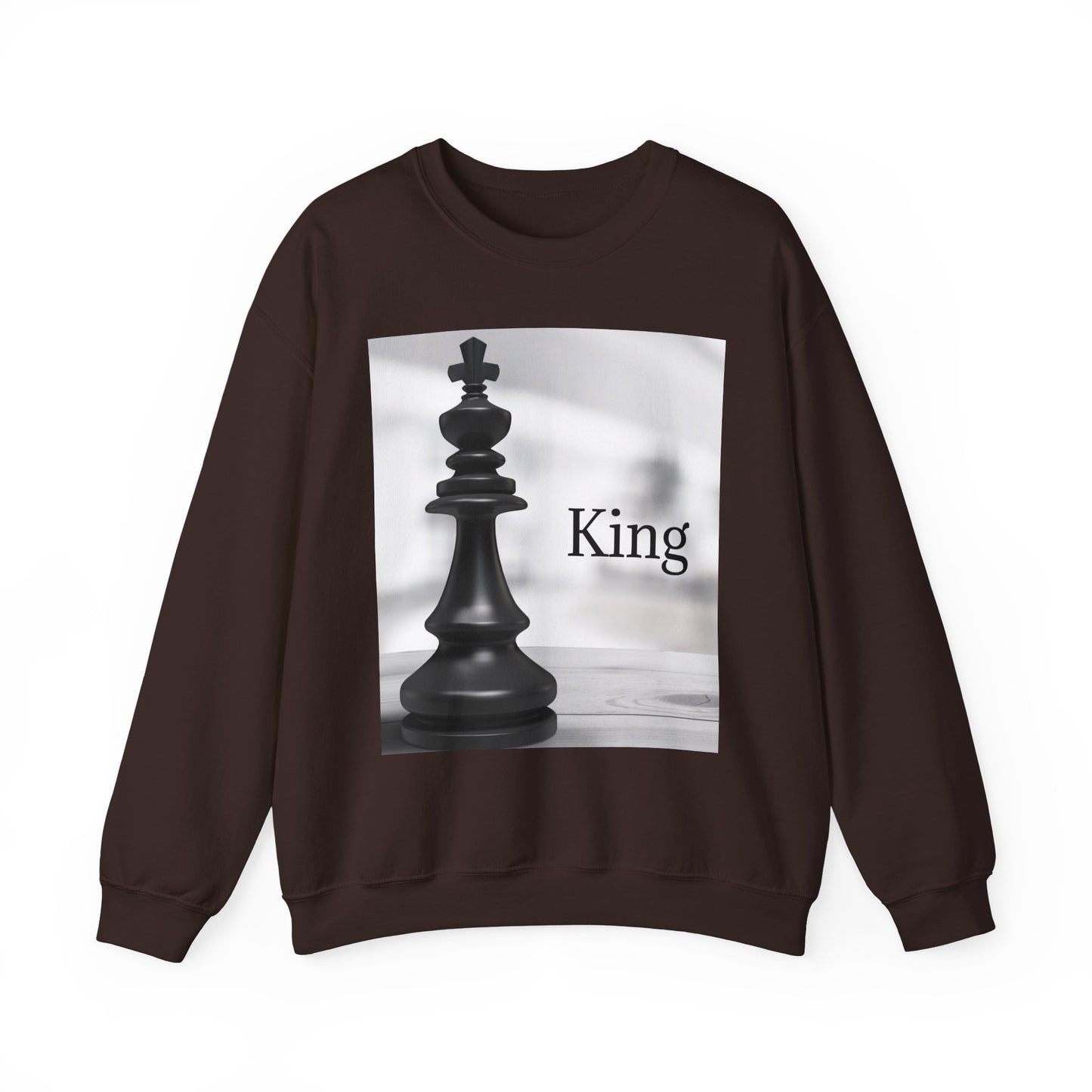 King Chess Graphic Unisex Crewneck Sweatshirt