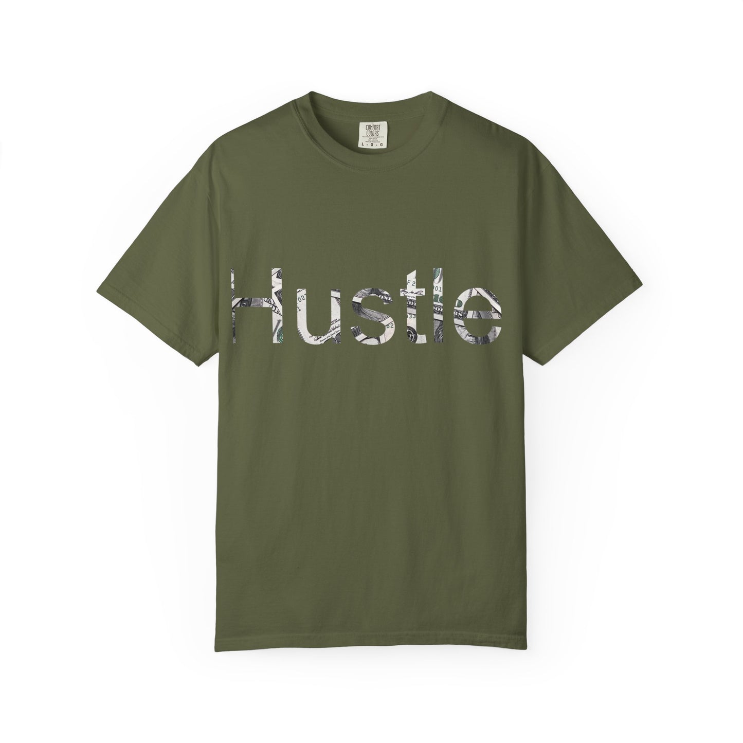 Hustle Unisex Garment-Dyed T-Shirt - Motivational Casual Wear